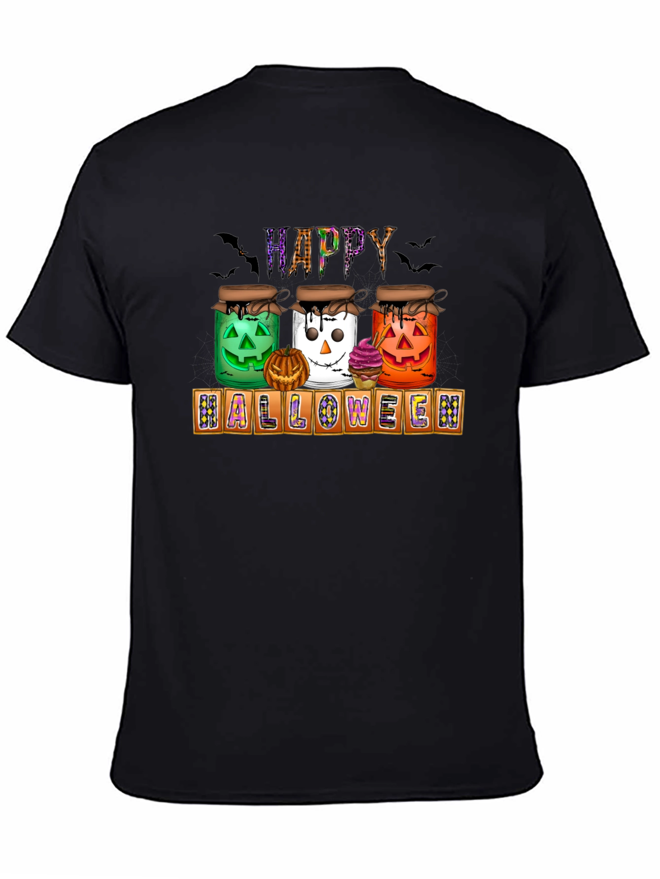 Halloween Jars T-Shirt - Happy Halloween Tee