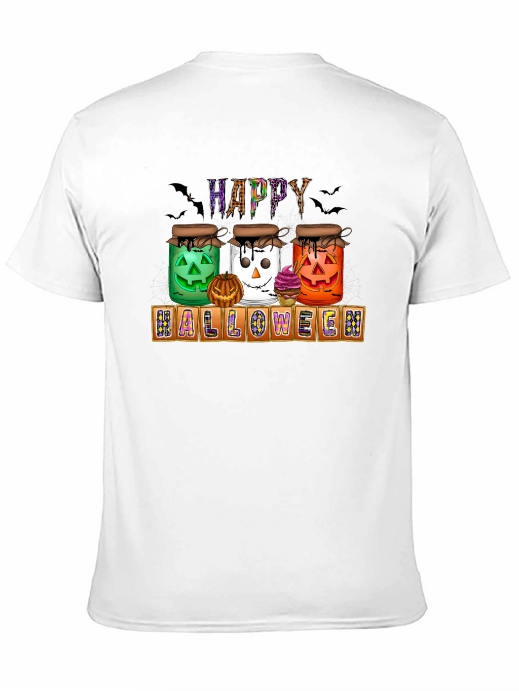 Halloween Jars T-Shirt - Happy Halloween Tee
