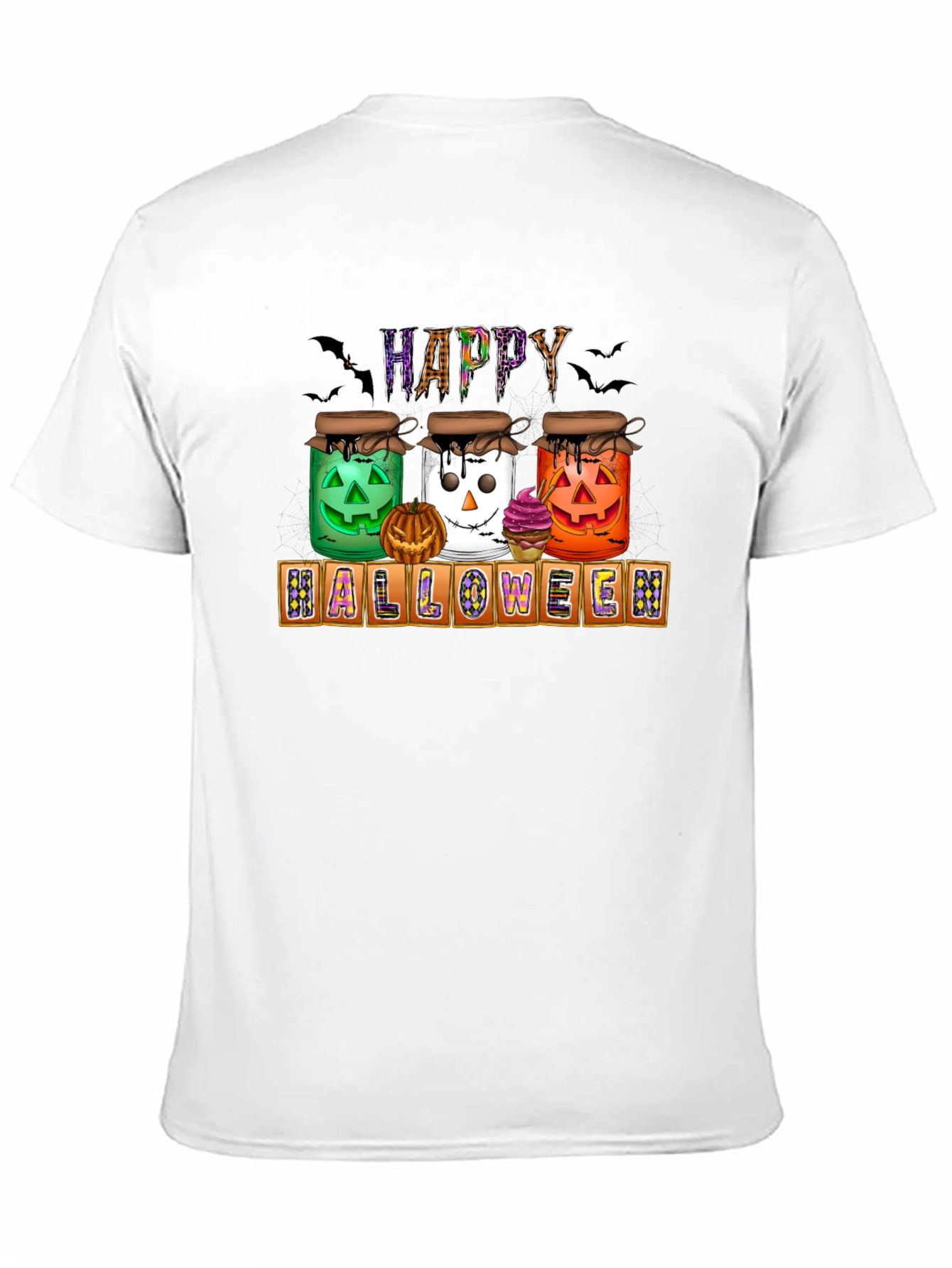 Halloween Jars T-Shirt - Happy Halloween Tee