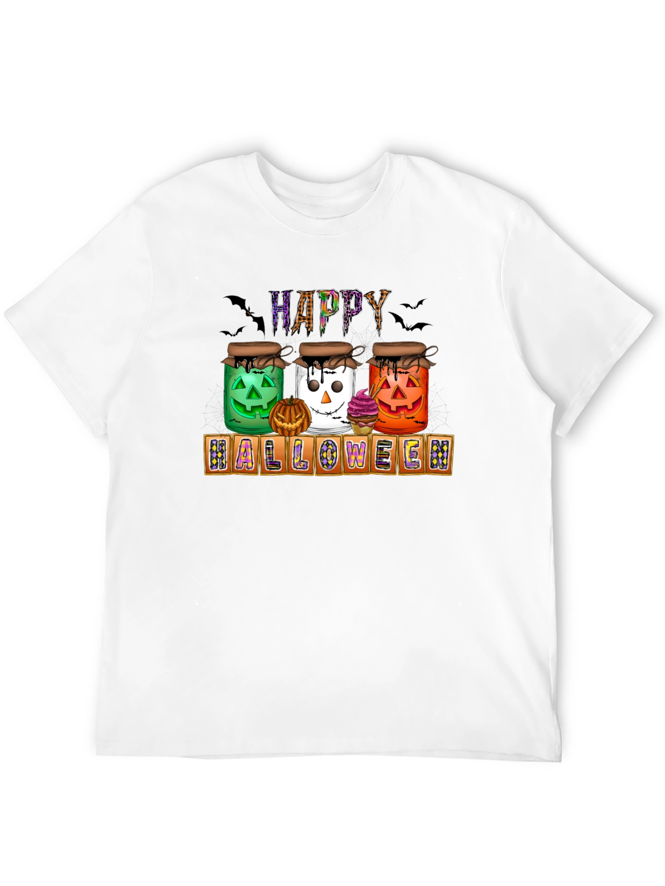 Halloween Jars T-Shirt - Happy Halloween Tee