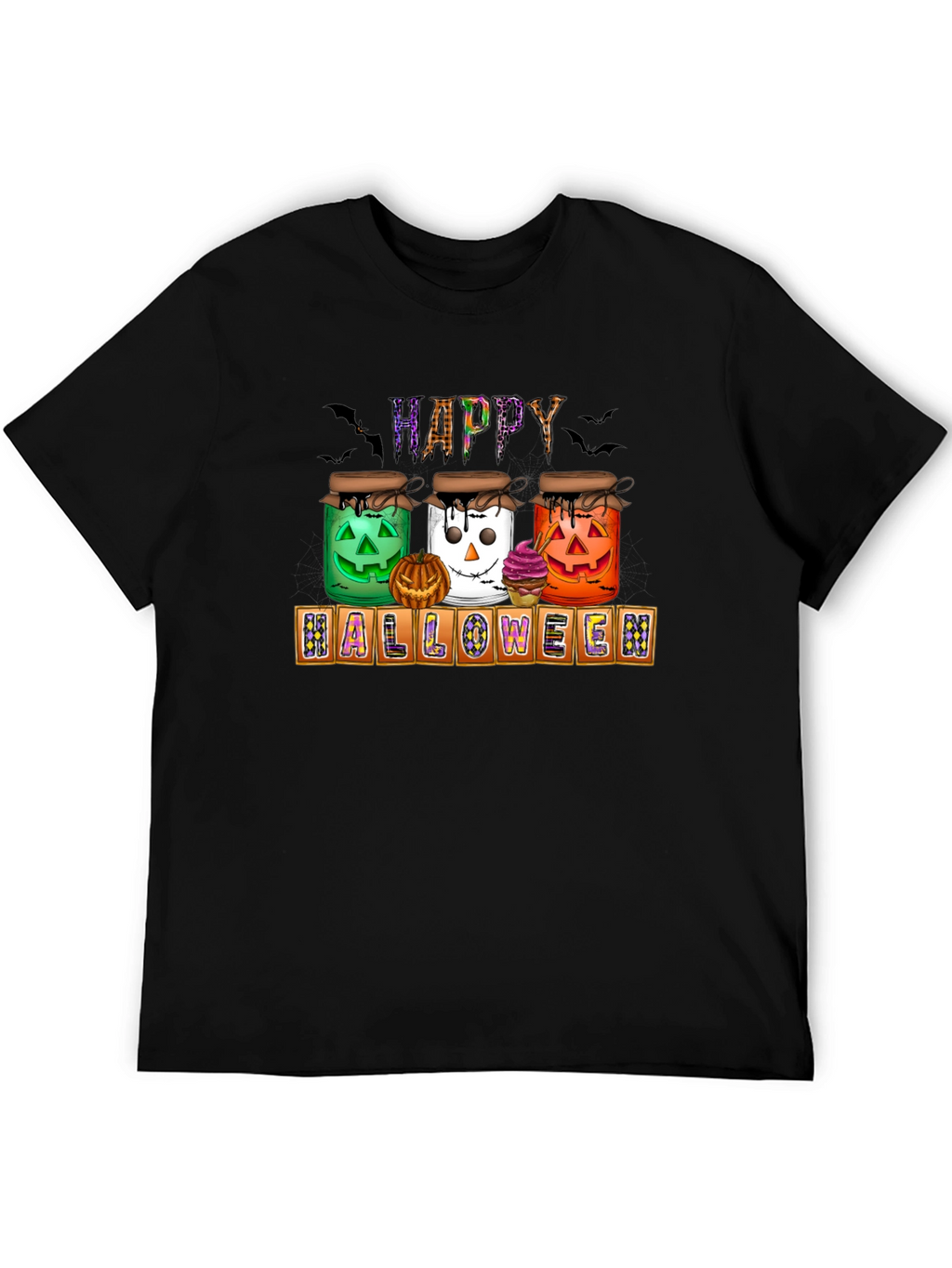 Halloween Jars T-Shirt - Happy Halloween Tee