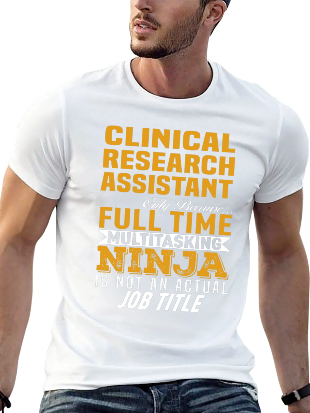 Clinical Research Assistant Ninja T-Shirt