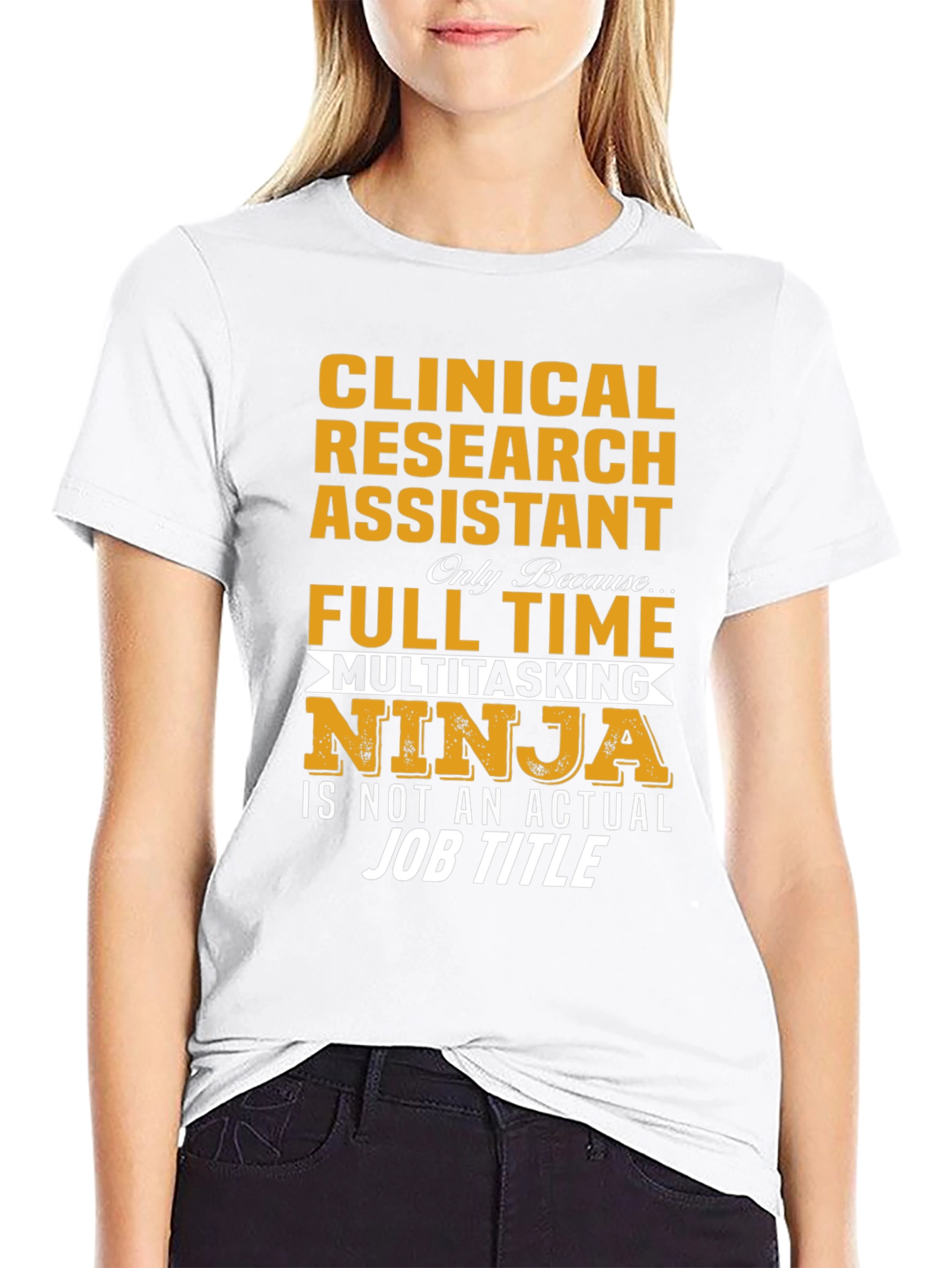 Clinical Research Assistant Ninja T-Shirt