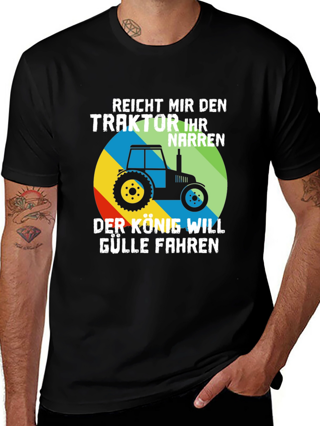 Reicht Mir Den Traktor T-Shirt