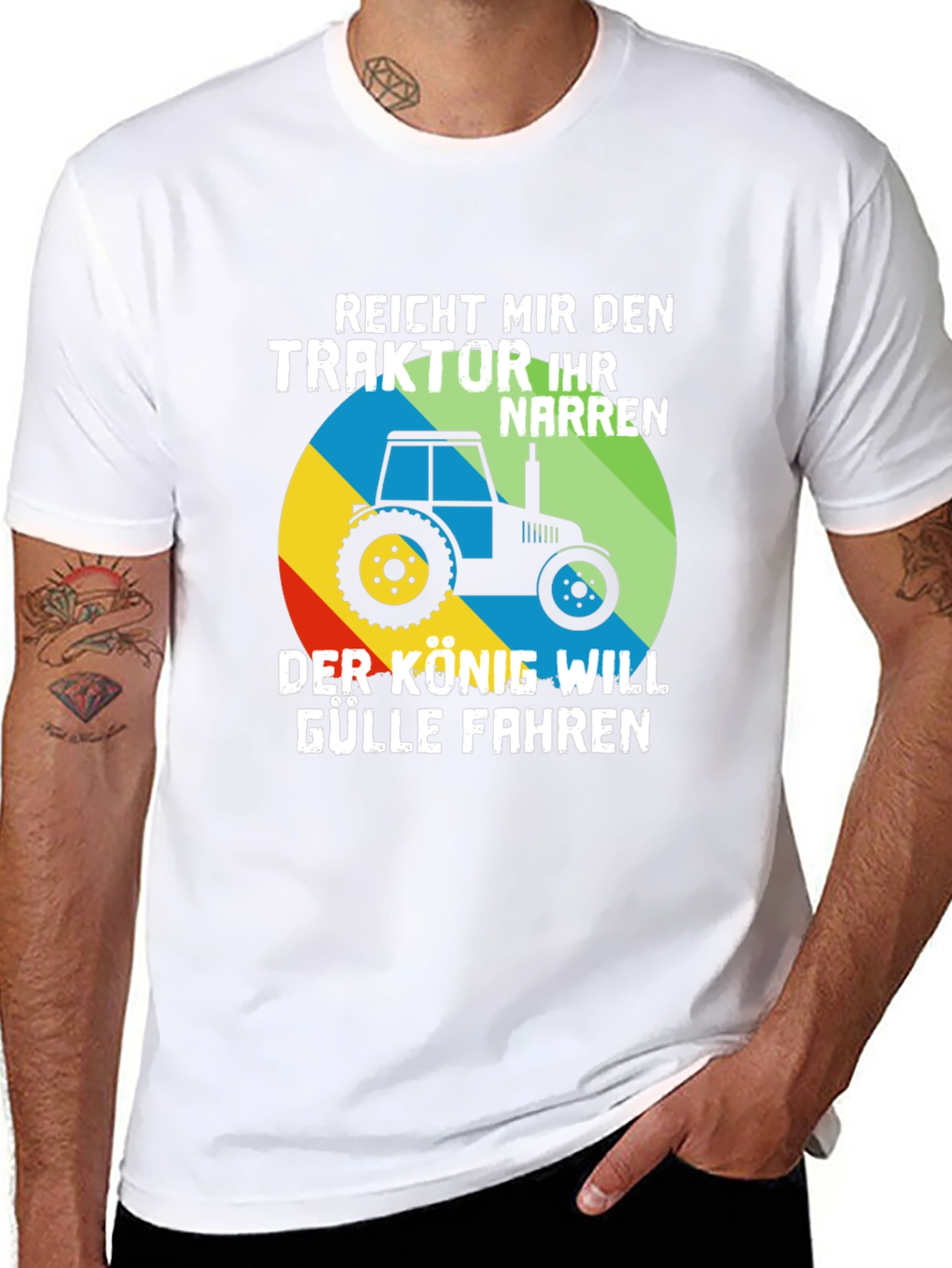 Reicht Mir Den Traktor T-Shirt