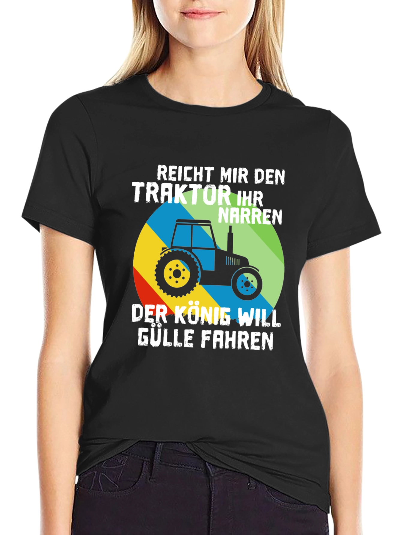 Reicht Mir Den Traktor T-Shirt
