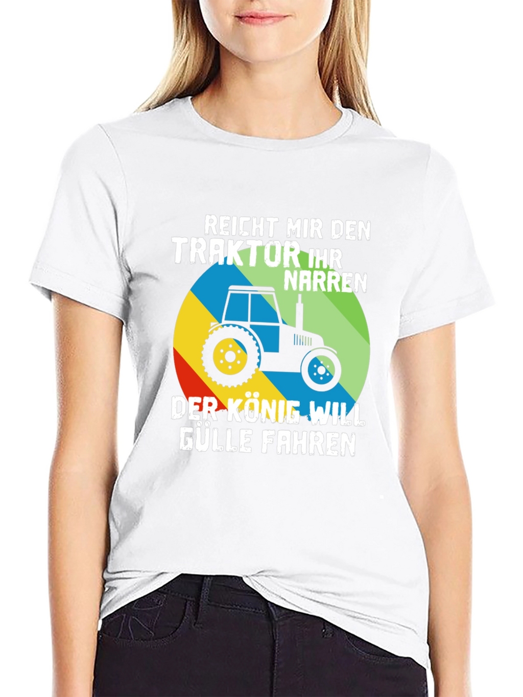 Reicht Mir Den Traktor T-Shirt
