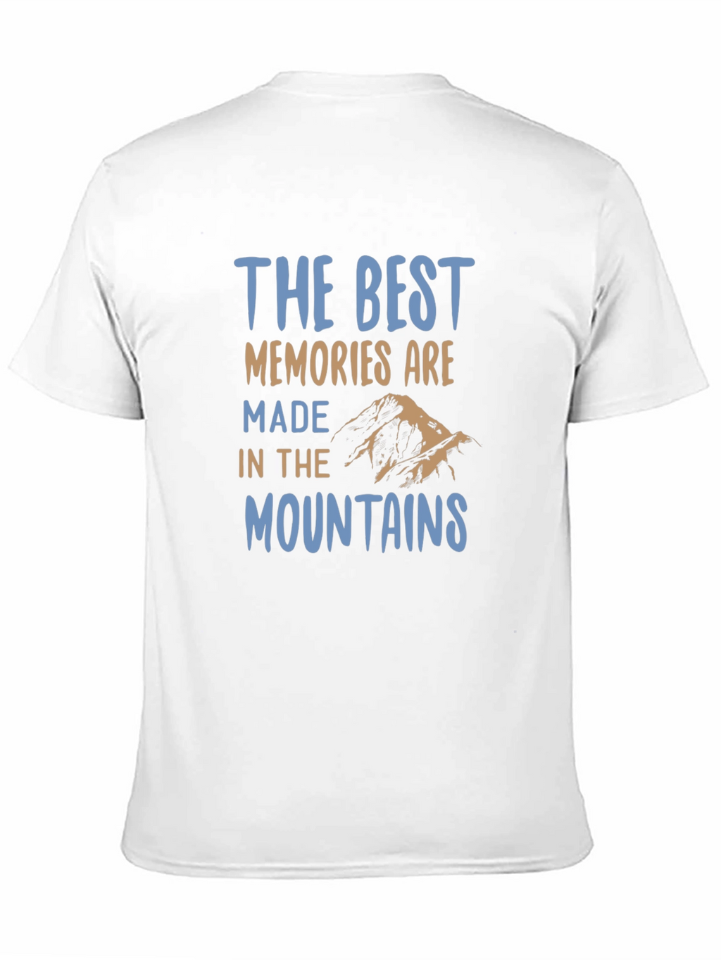 Mountains Memories Black T-Shirt