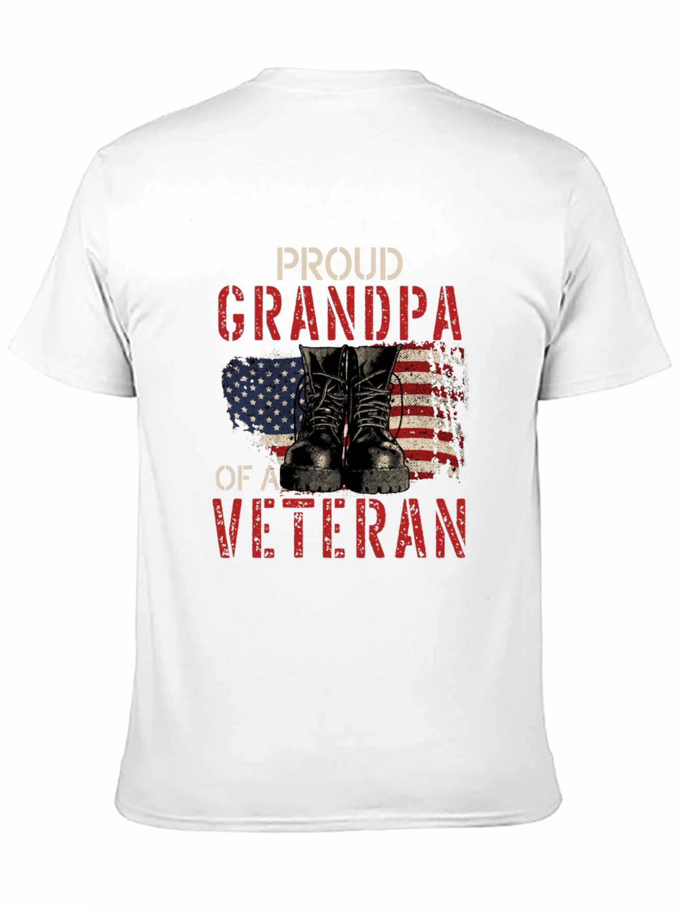 Proud Grandpa of a Veteran T-Shirt