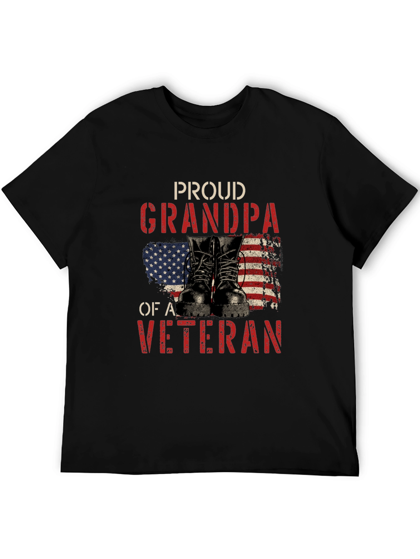 Proud Grandpa of a Veteran T-Shirt