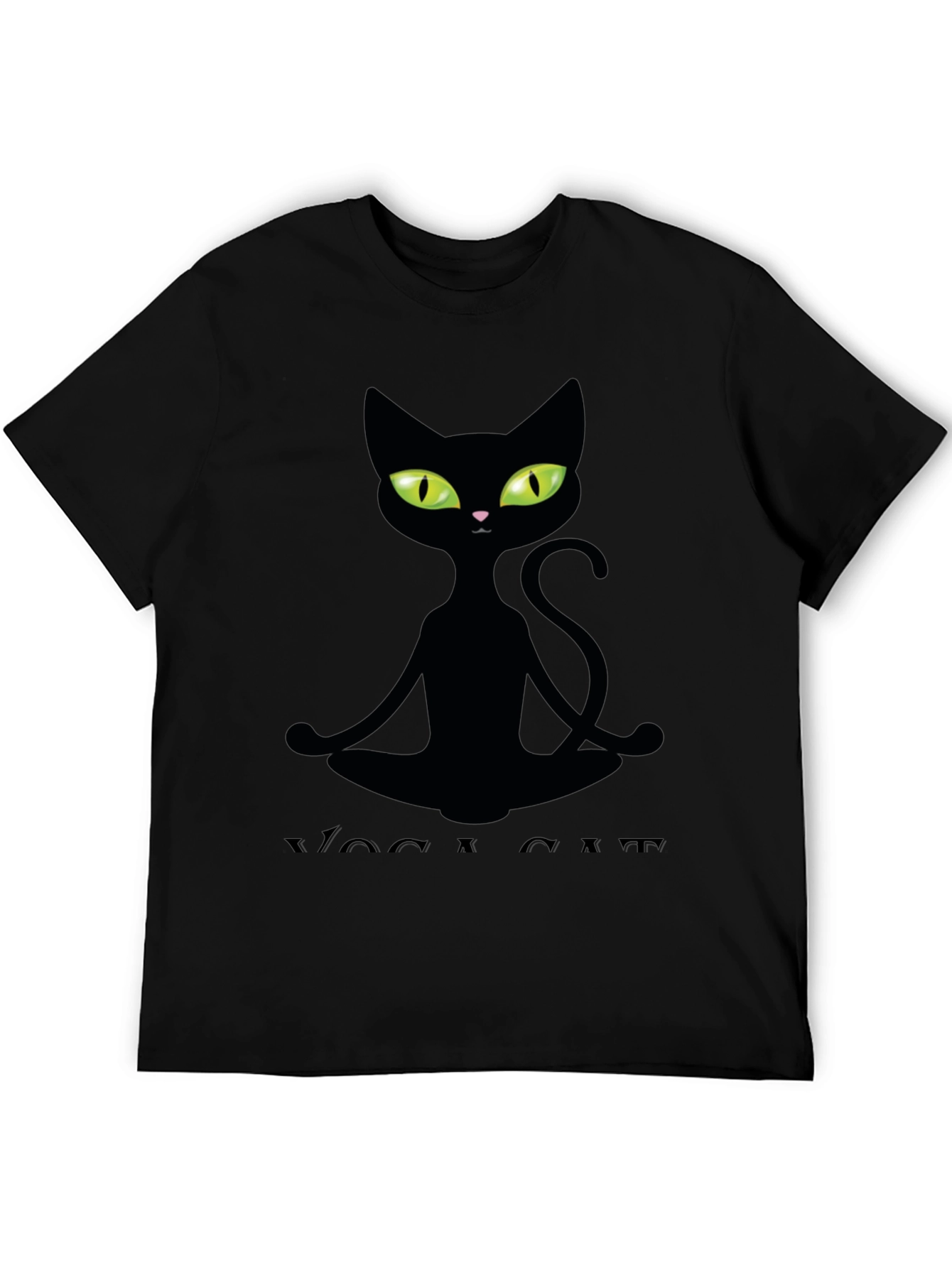 Yoga Cat T-Shirt - Meditating Feline Tee