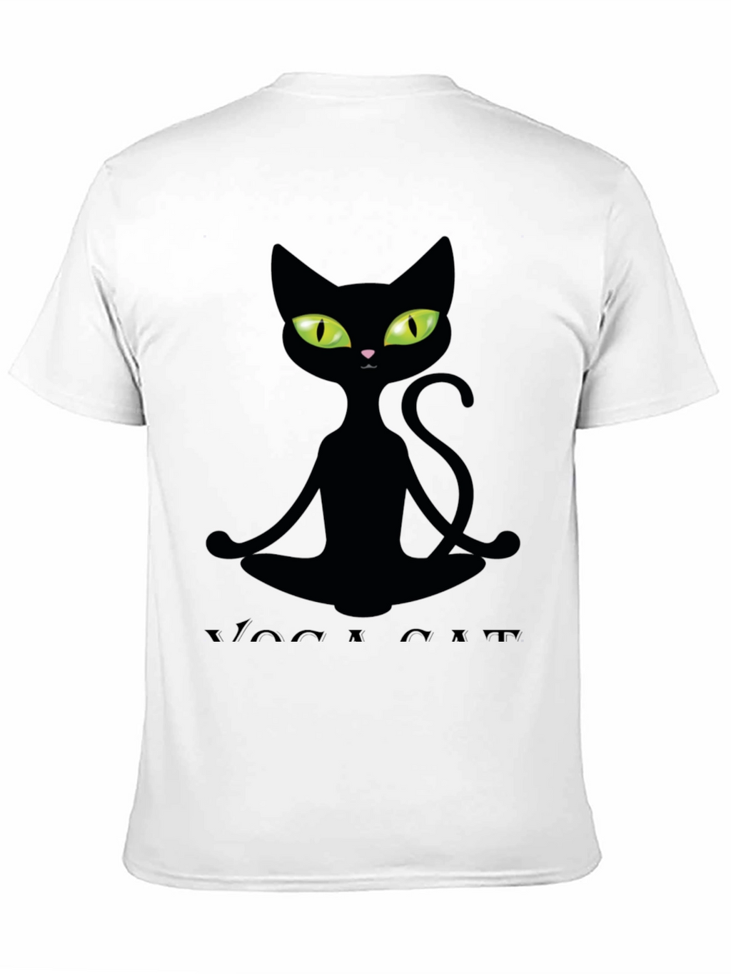 Yoga Cat T-Shirt - Meditating Feline Tee