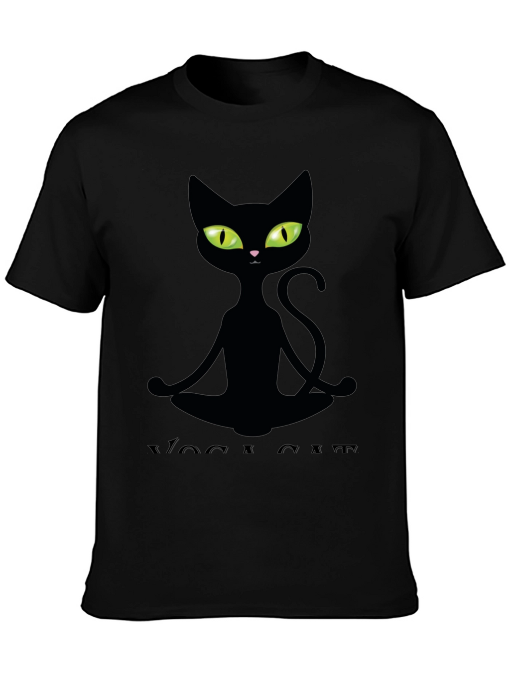 Yoga Cat T-Shirt - Meditating Feline Tee