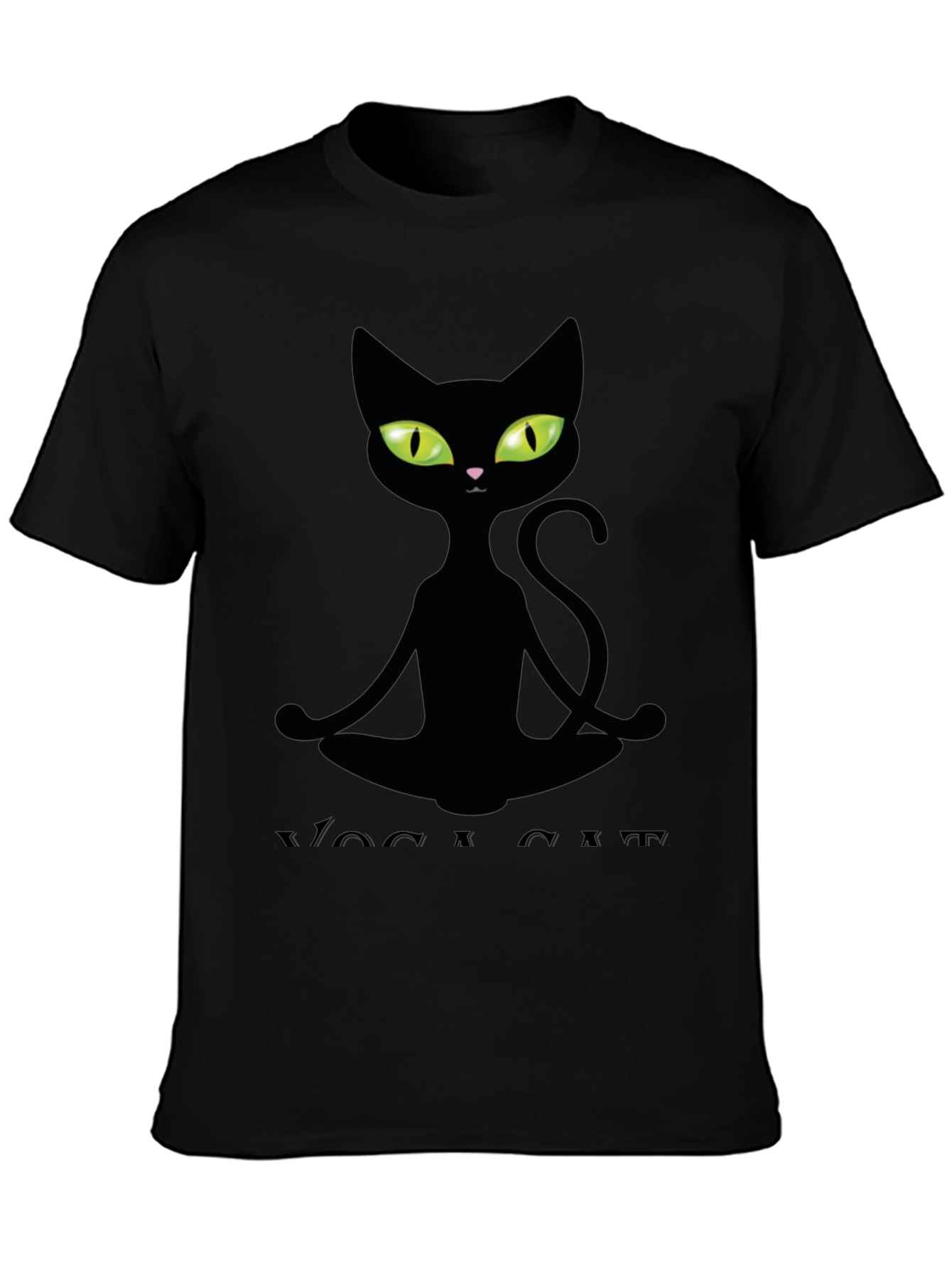 Yoga Cat T-Shirt - Meditating Feline Tee