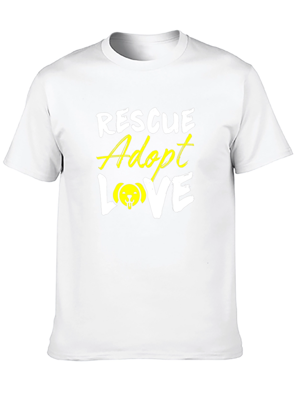 Rescue Adopt Love T-Shirt