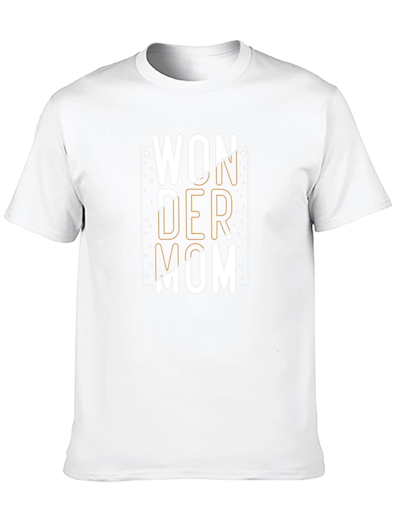 Wonder Mom Black Graphic T-Shirt