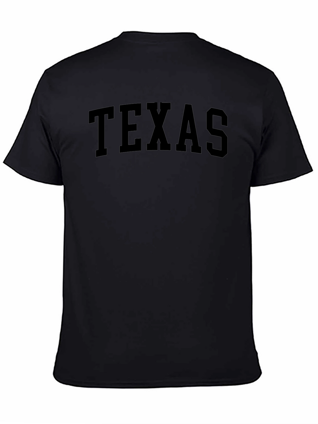 Texas Graphic Black T-Shirt - Casual Wear