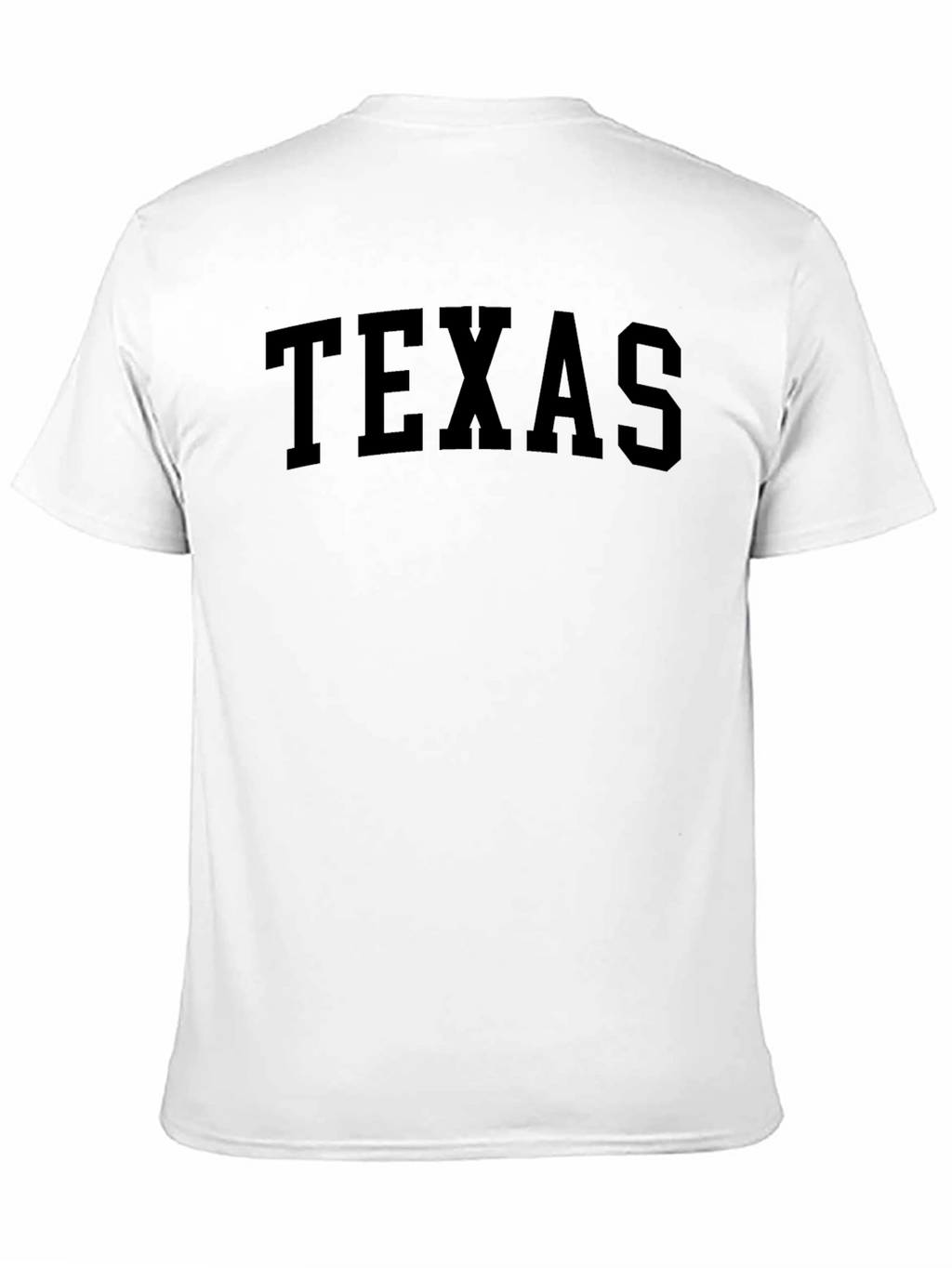 Texas Graphic Black T-Shirt - Casual Wear