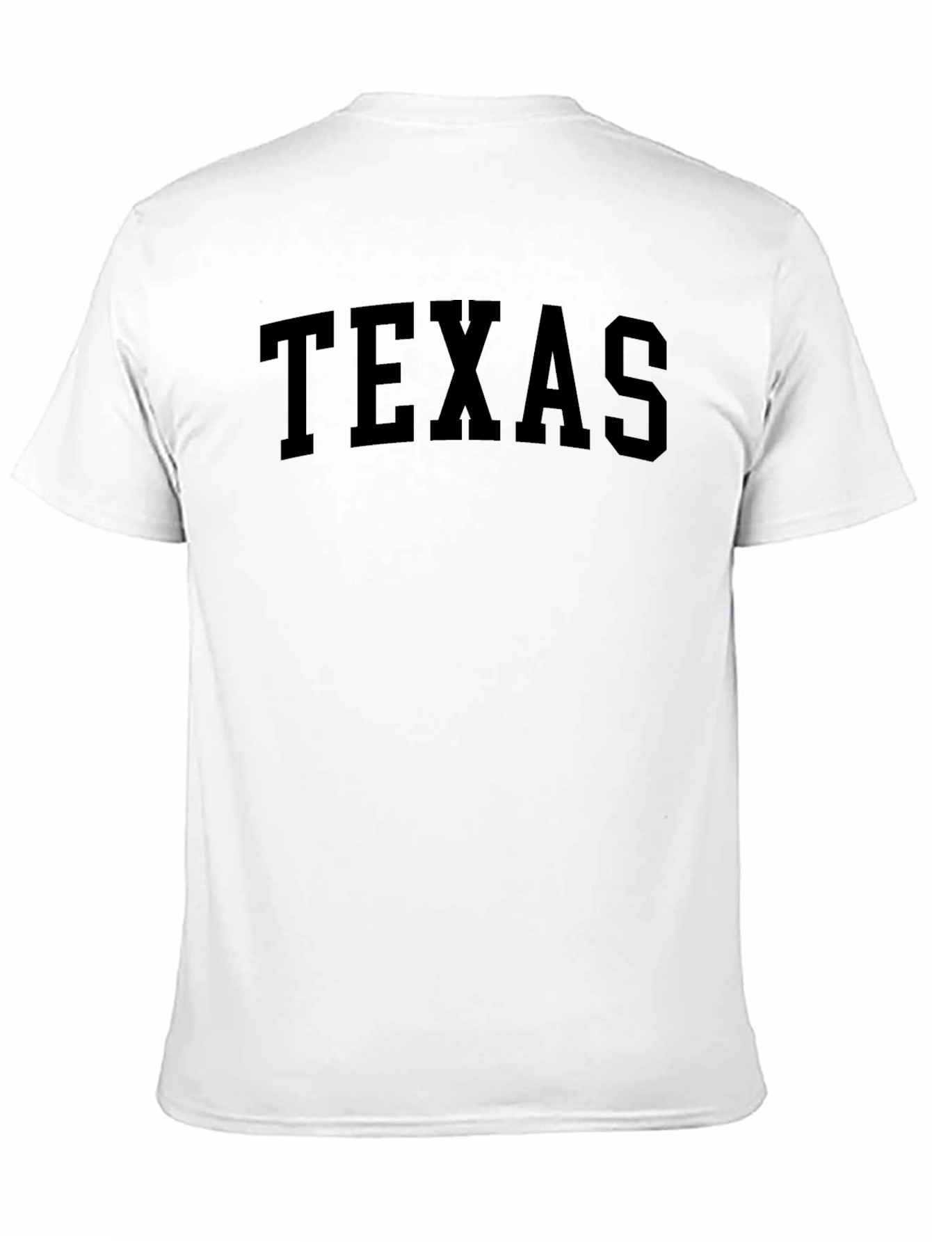 Texas Graphic Black T-Shirt - Casual Wear