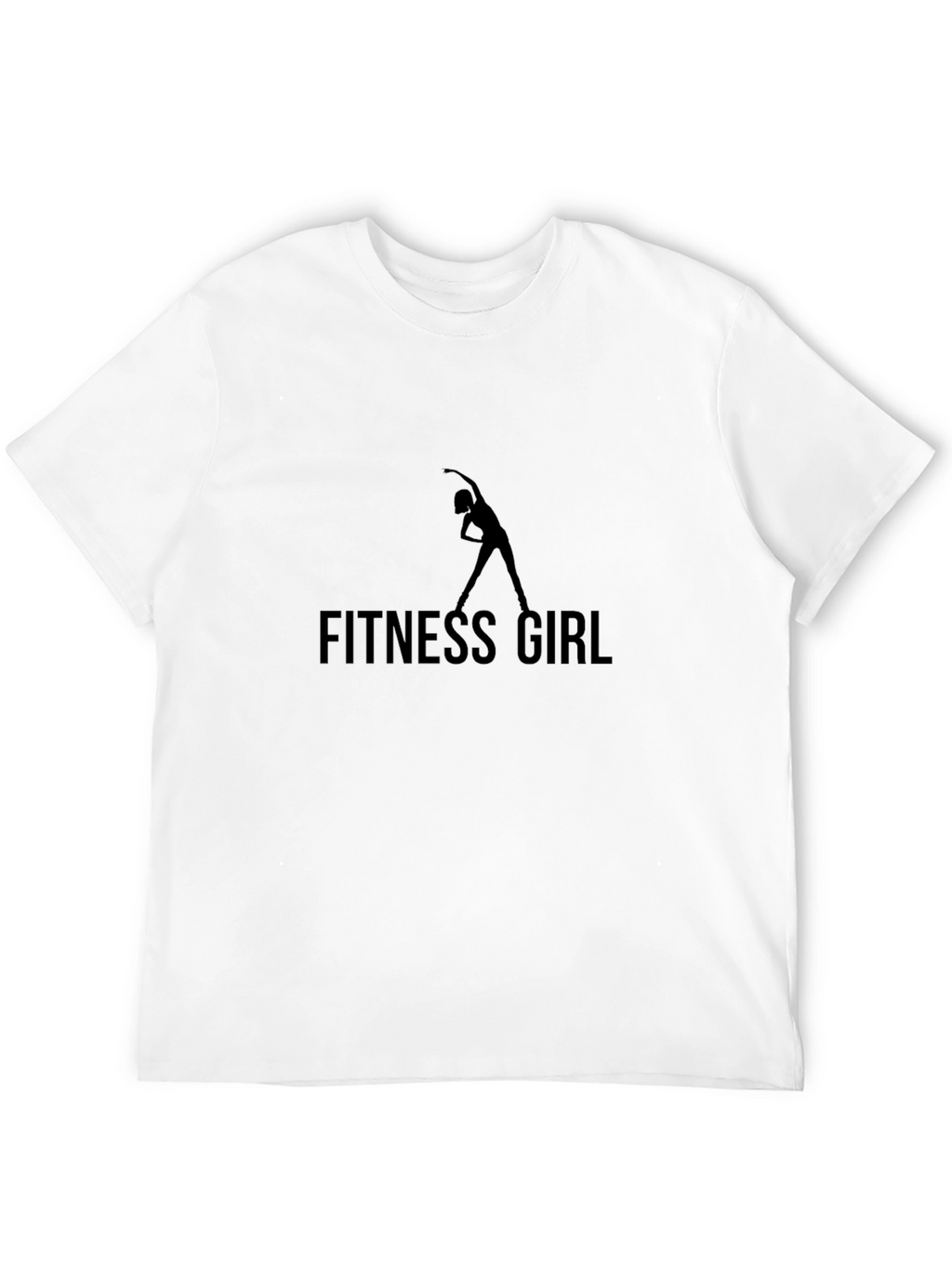 Fitness Girl Black T-Shirt