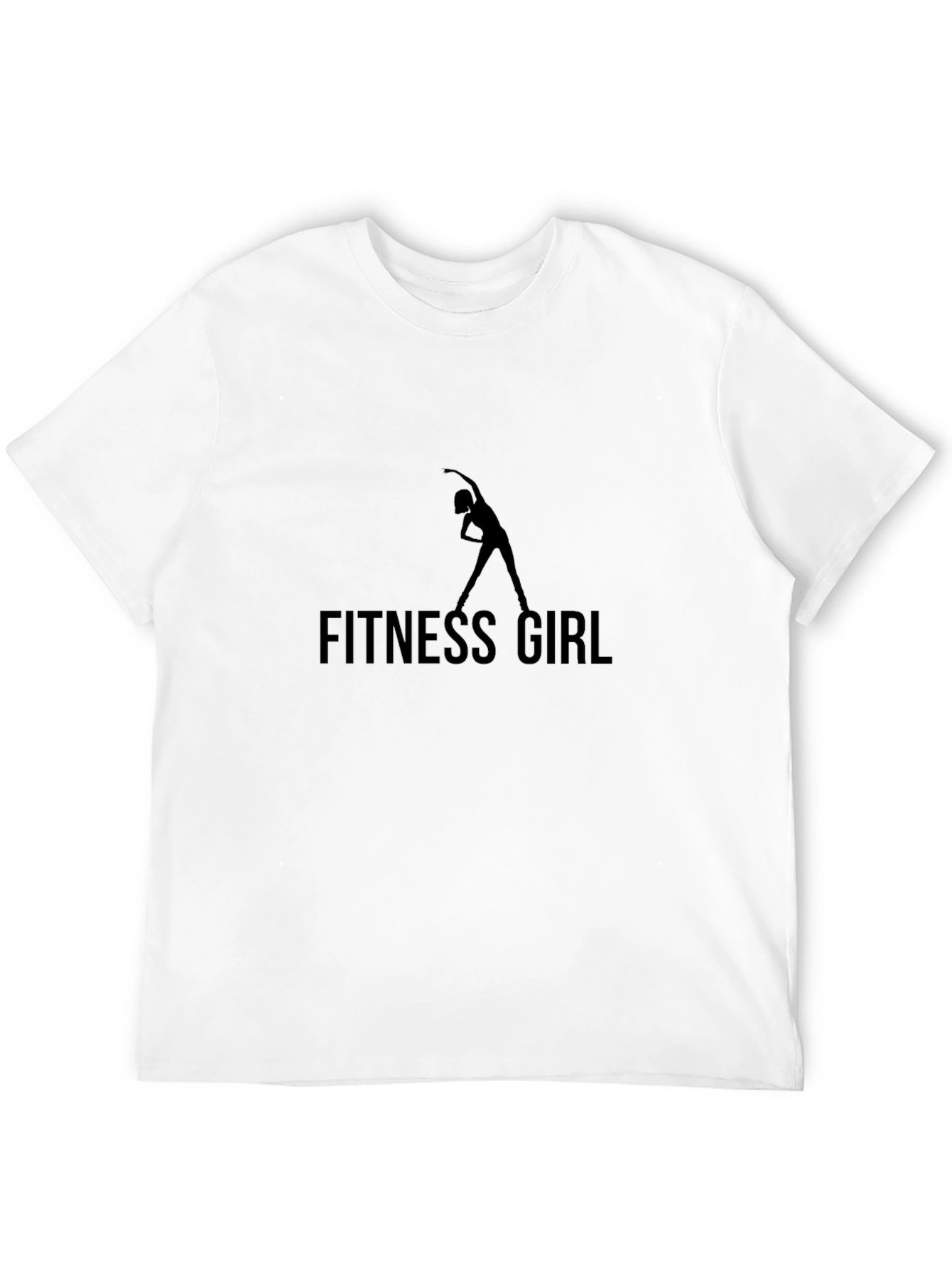 Fitness Girl Black T-Shirt