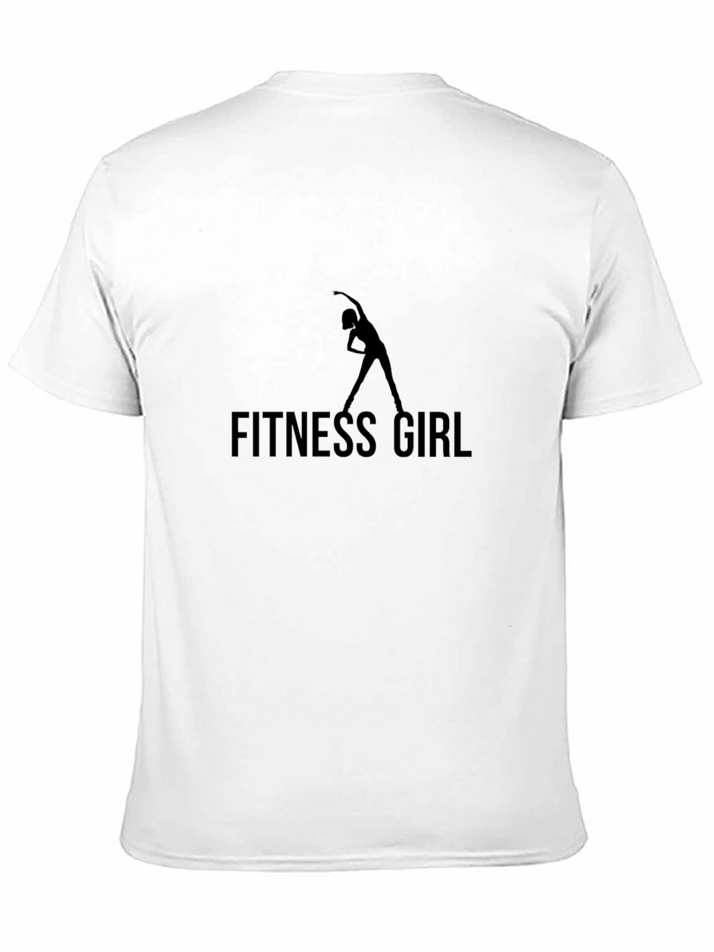 Fitness Girl Black T-Shirt