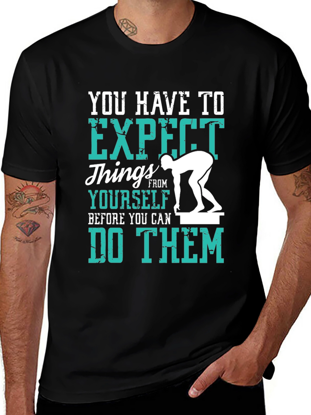 Expect Things Graphic Tee - Motivational T-Shirt