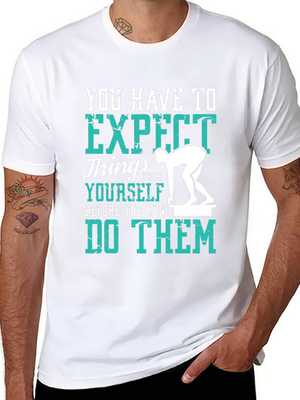 Expect Things Graphic Tee - Motivational T-Shirt