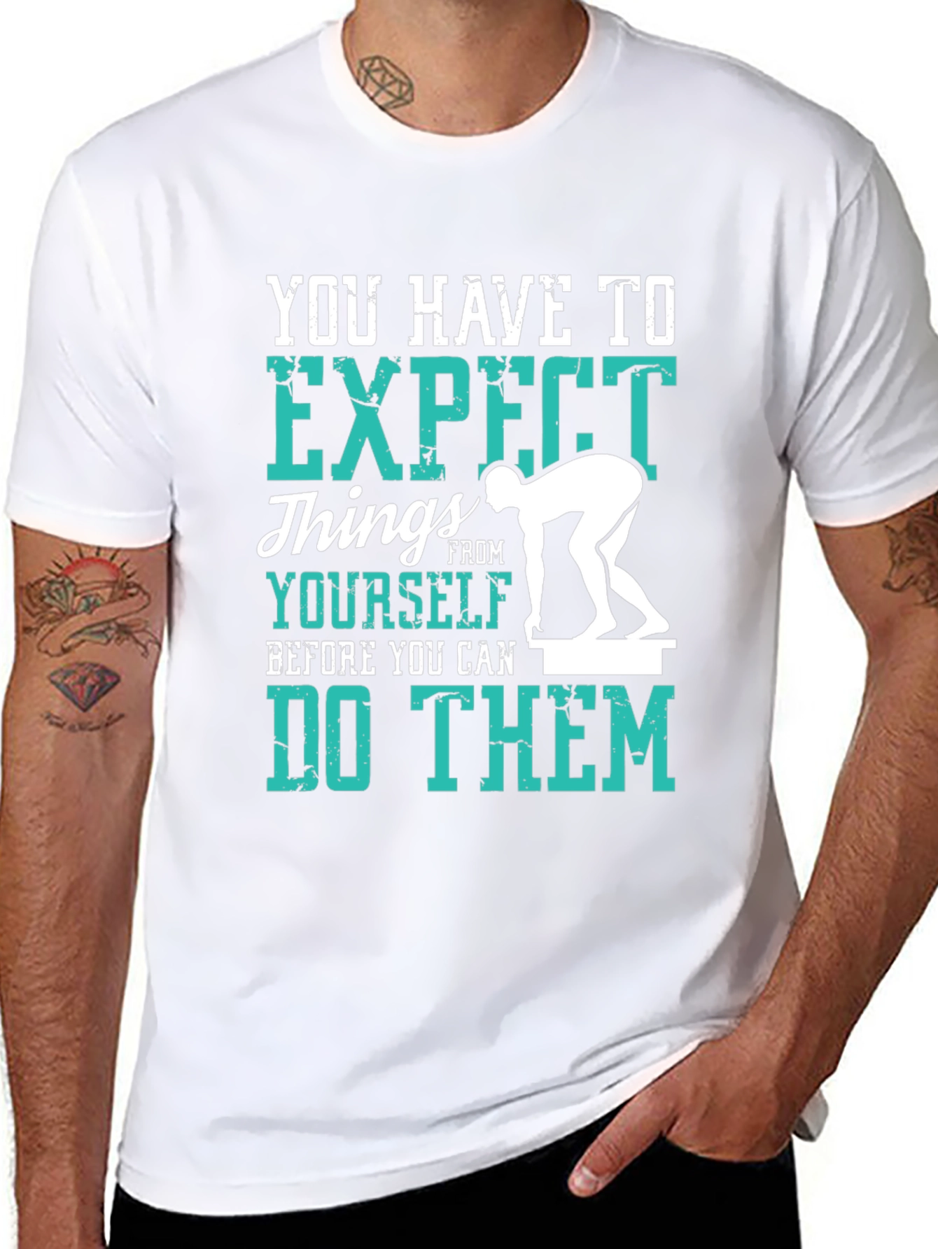 Expect Things Graphic Tee - Motivational T-Shirt