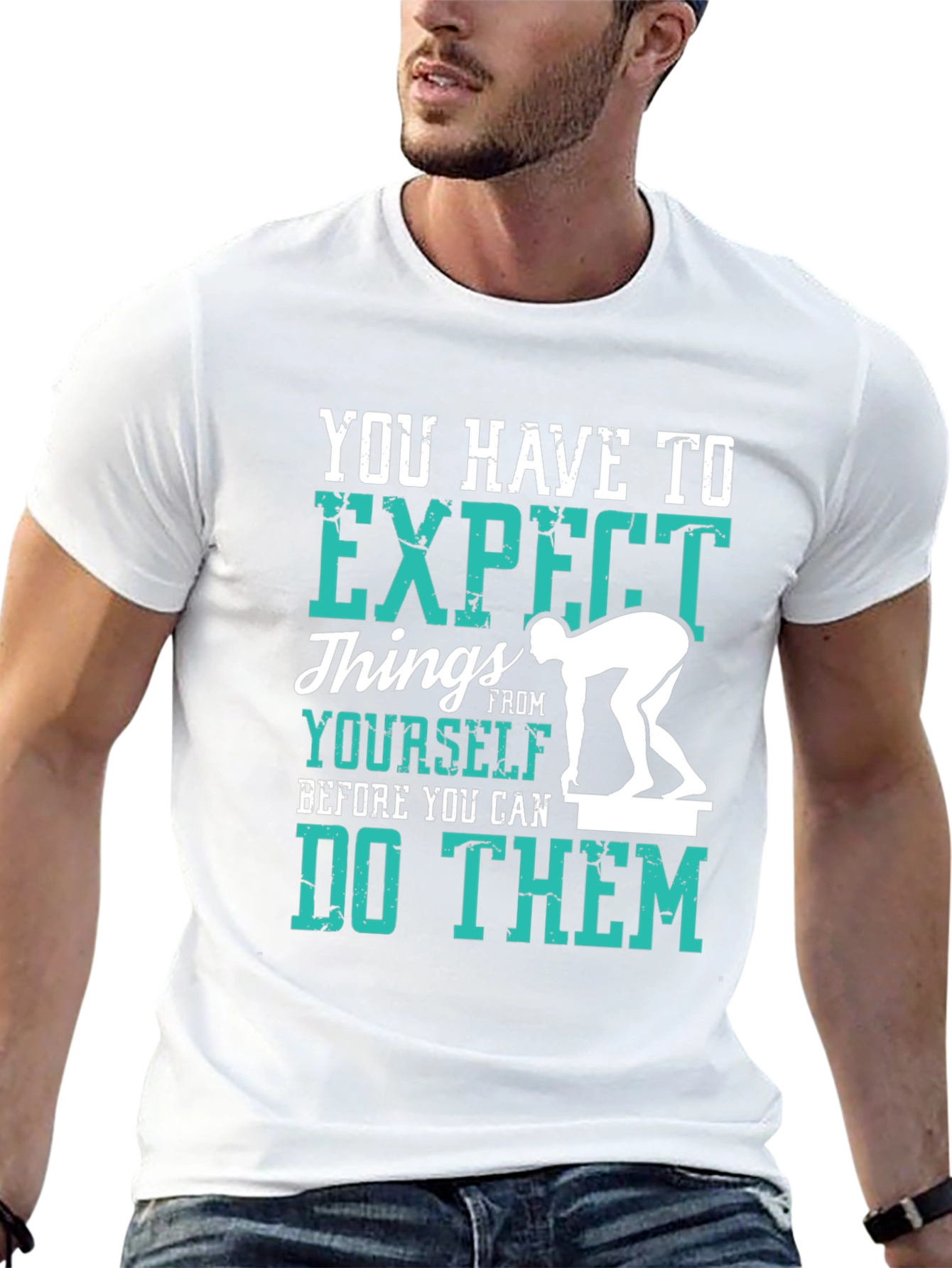 Expect Things Graphic Tee - Motivational T-Shirt