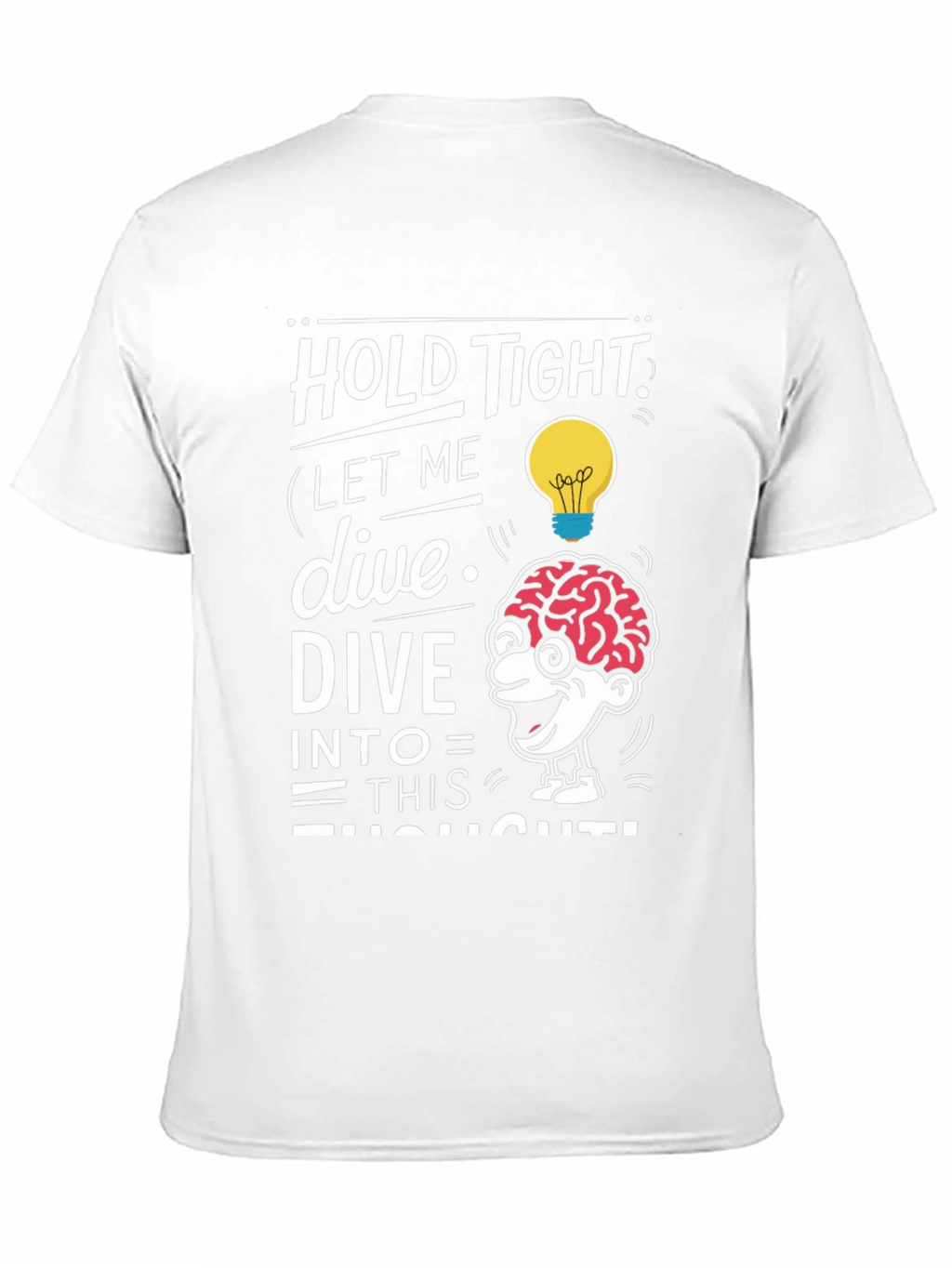 Brainy Thought Black T-Shirt