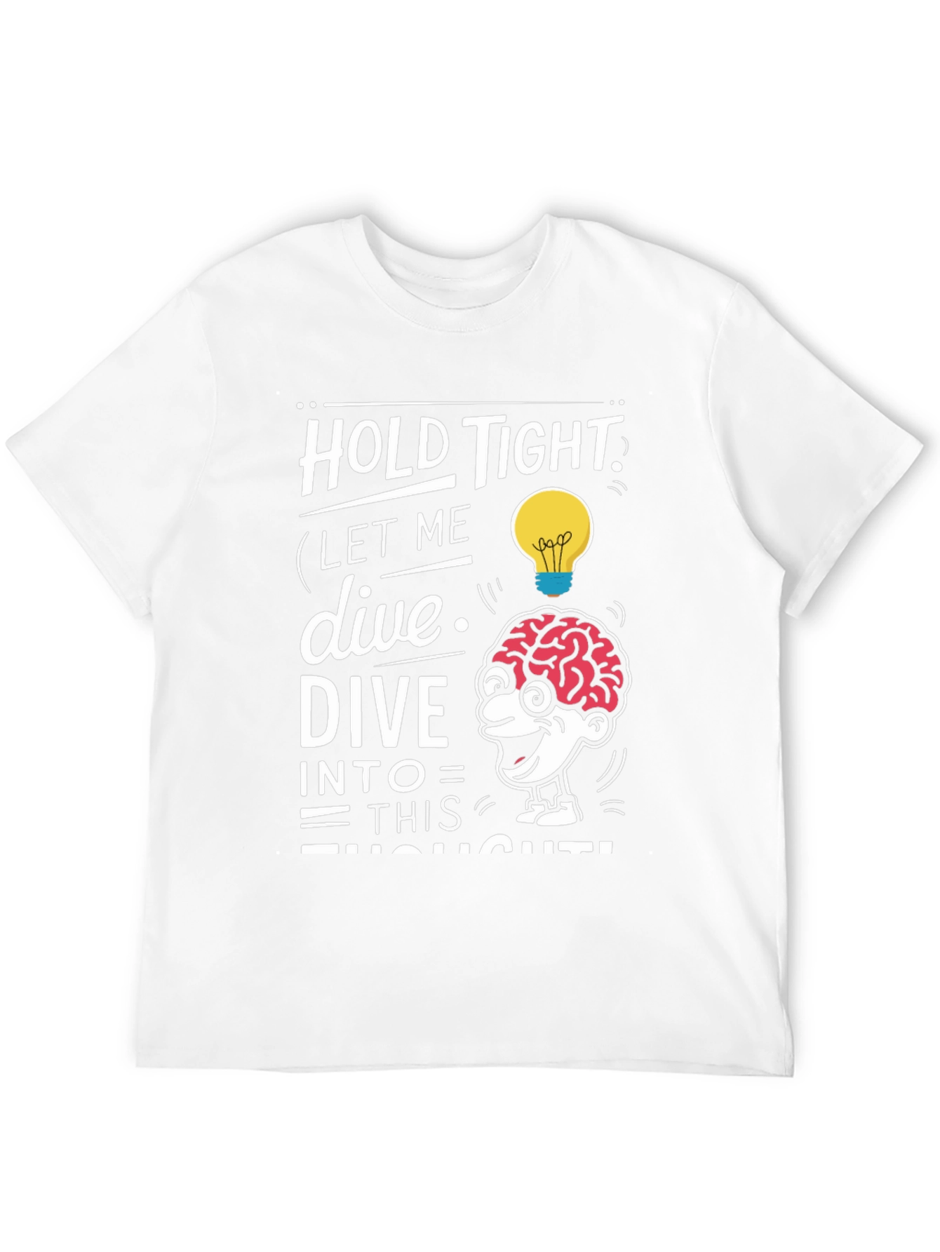 Brainy Thought Black T-Shirt