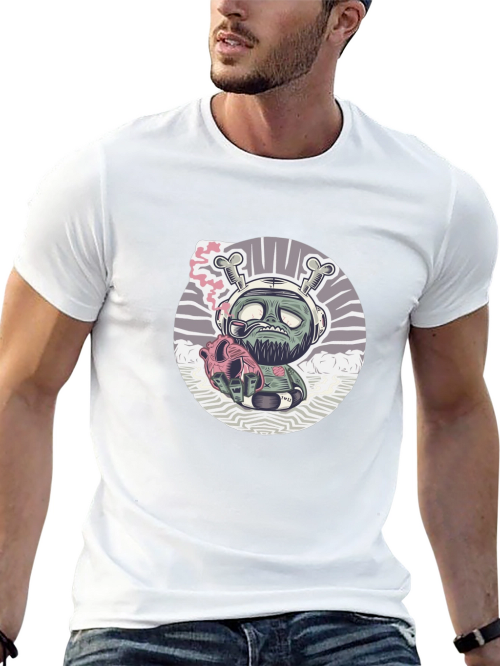 Zombie Smoking T-Shirt