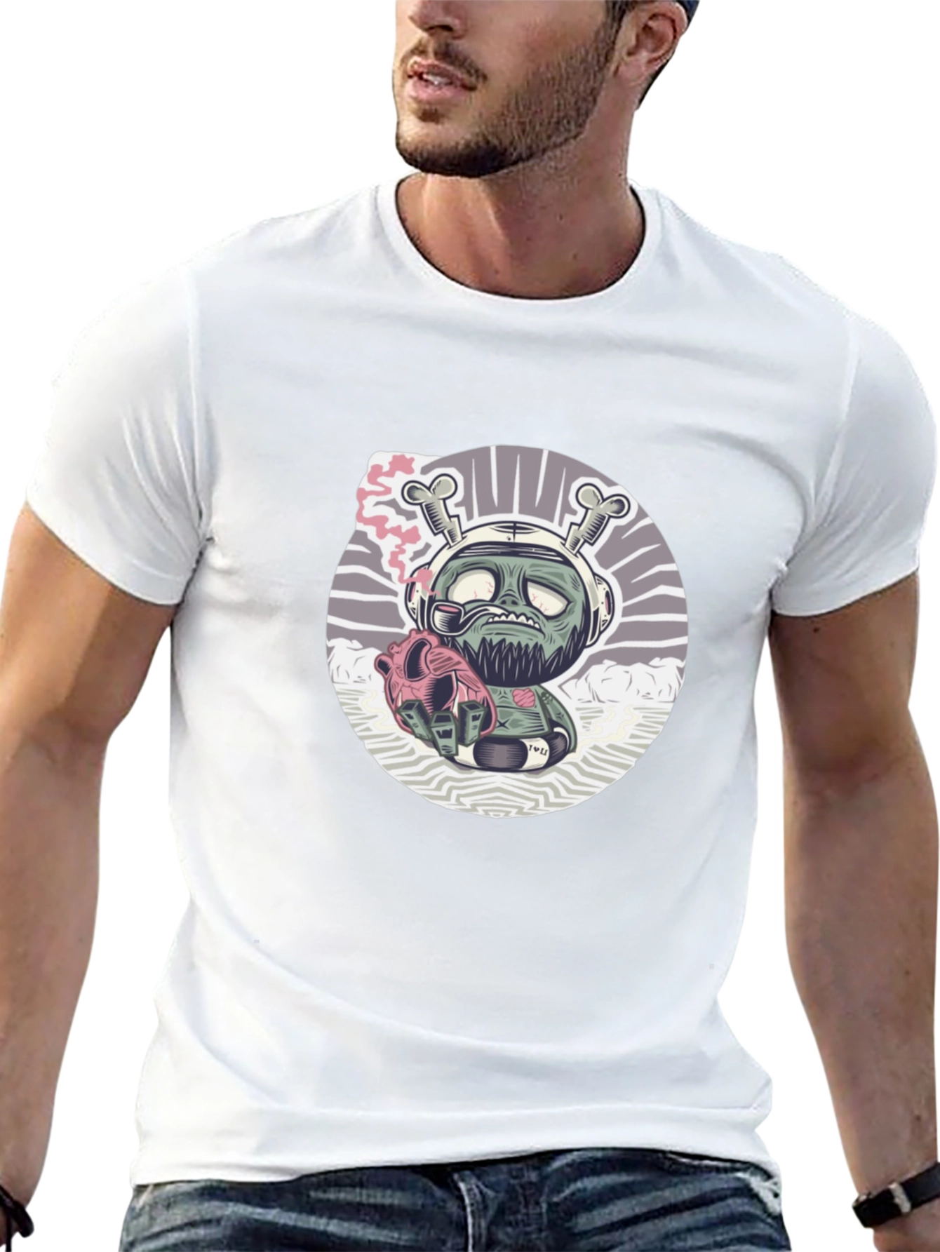 Zombie Smoking T-Shirt