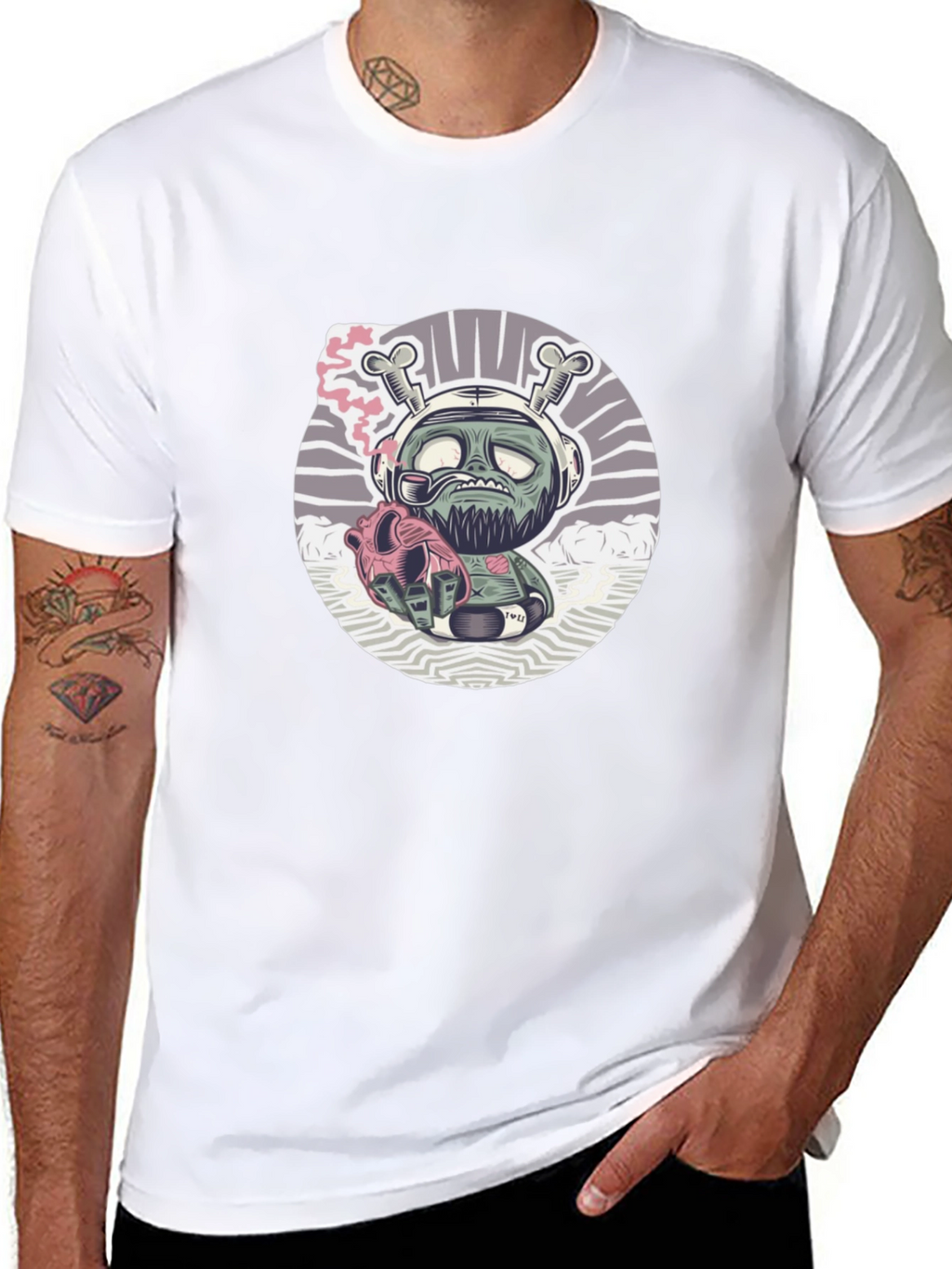 Zombie Smoking T-Shirt