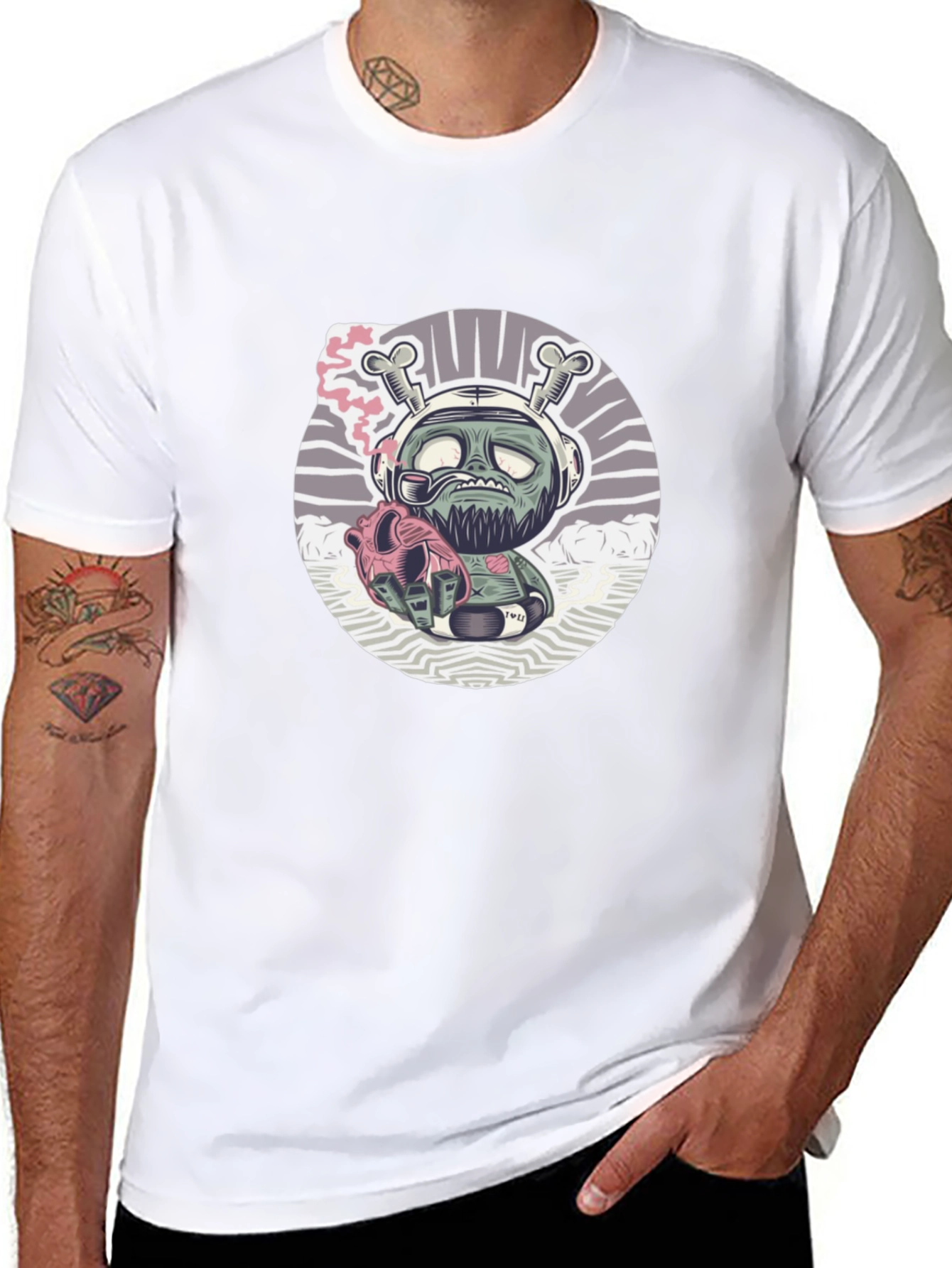Zombie Smoking T-Shirt
