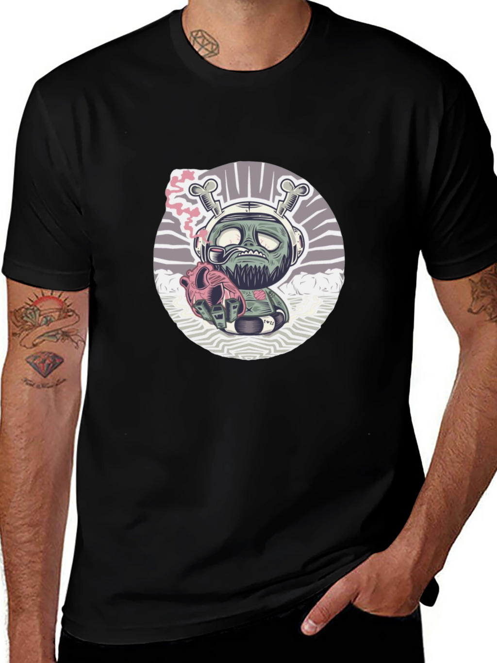 Zombie Smoking T-Shirt