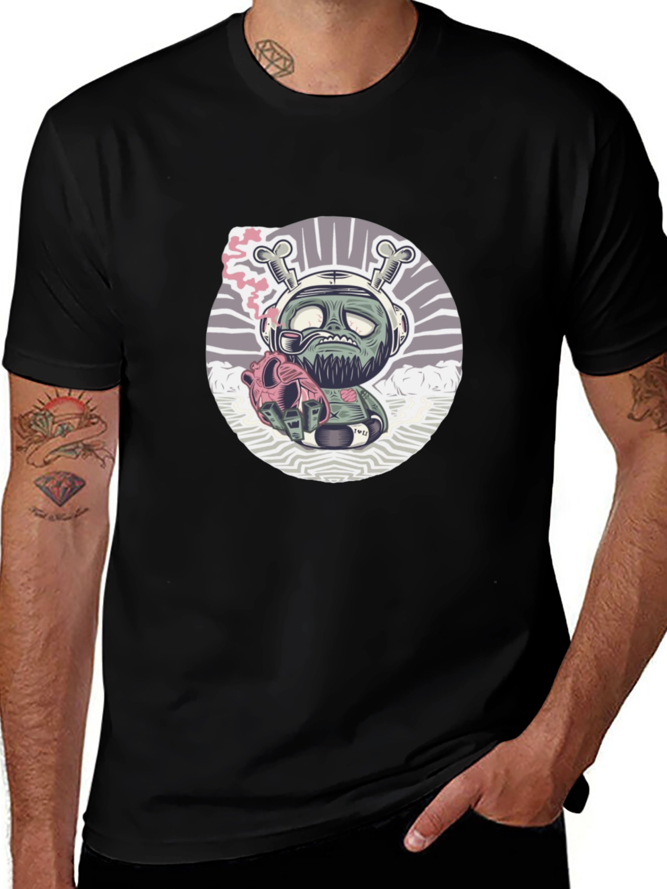Zombie Smoking T-Shirt