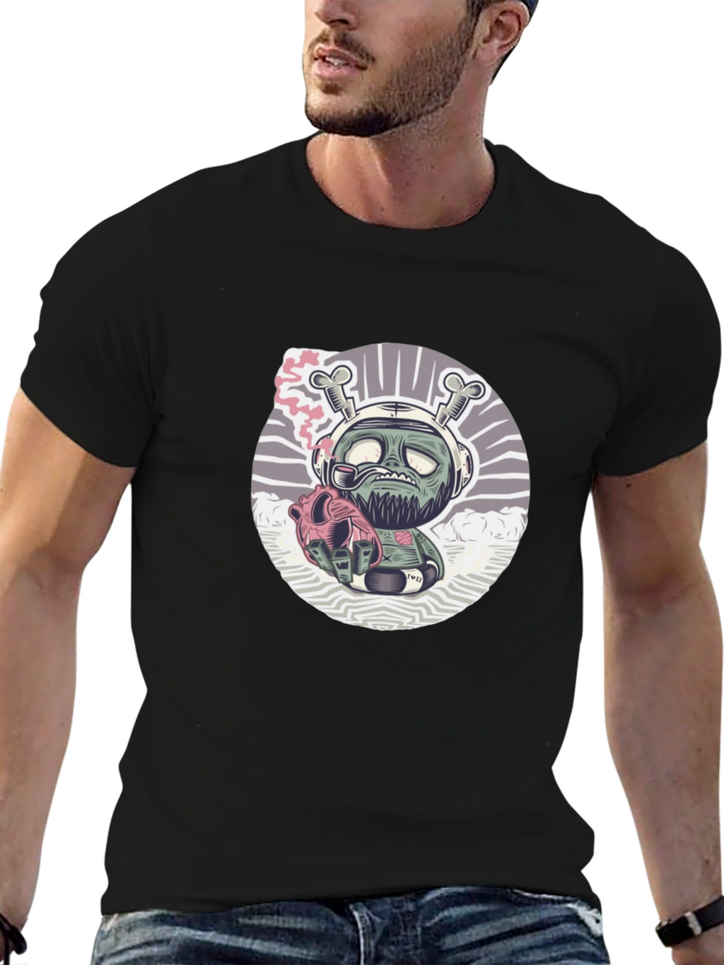 Zombie Smoking T-Shirt