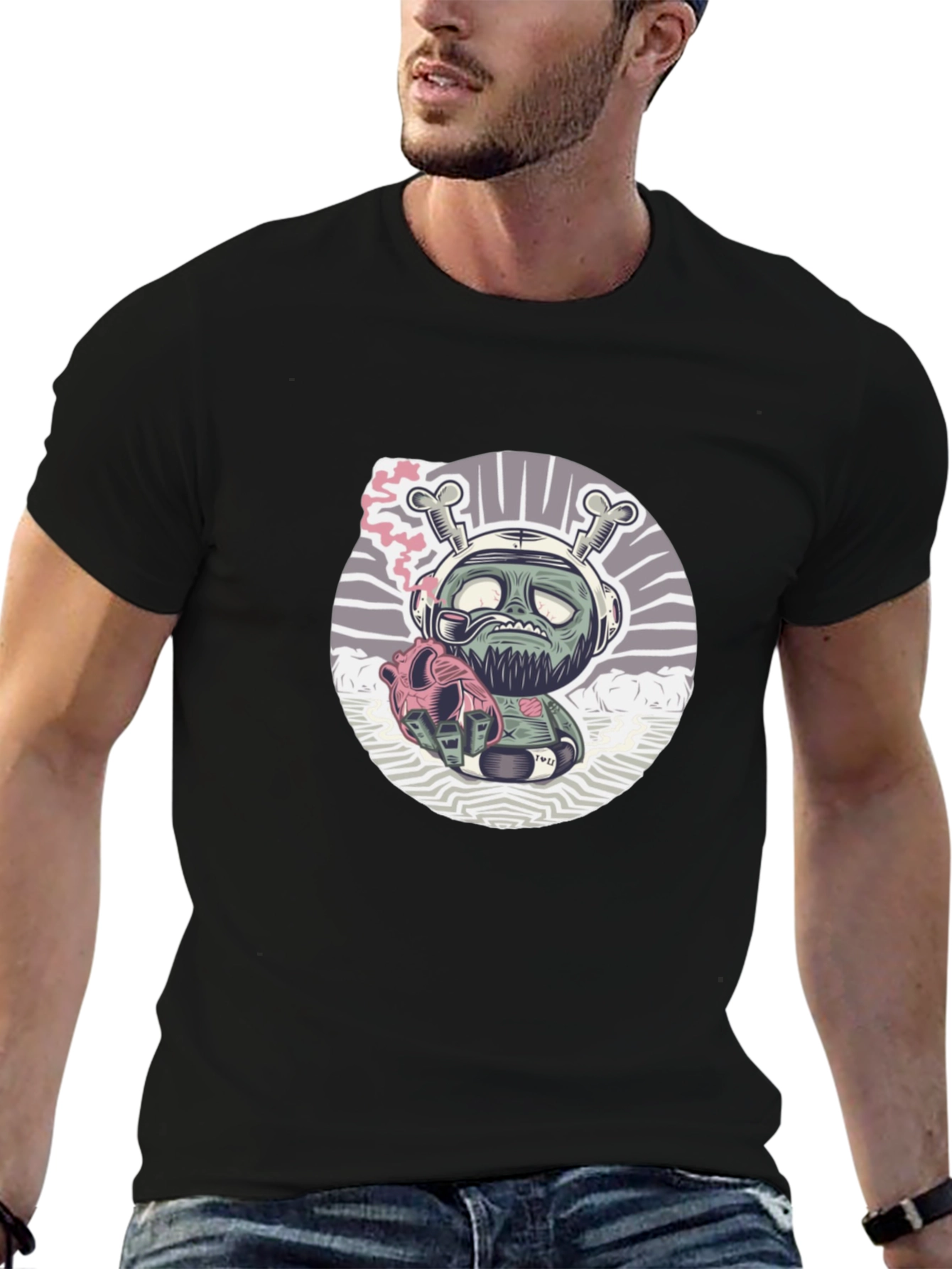 Zombie Smoking T-Shirt