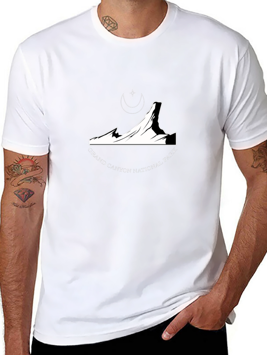 Grand Canyon National Park Black Tee