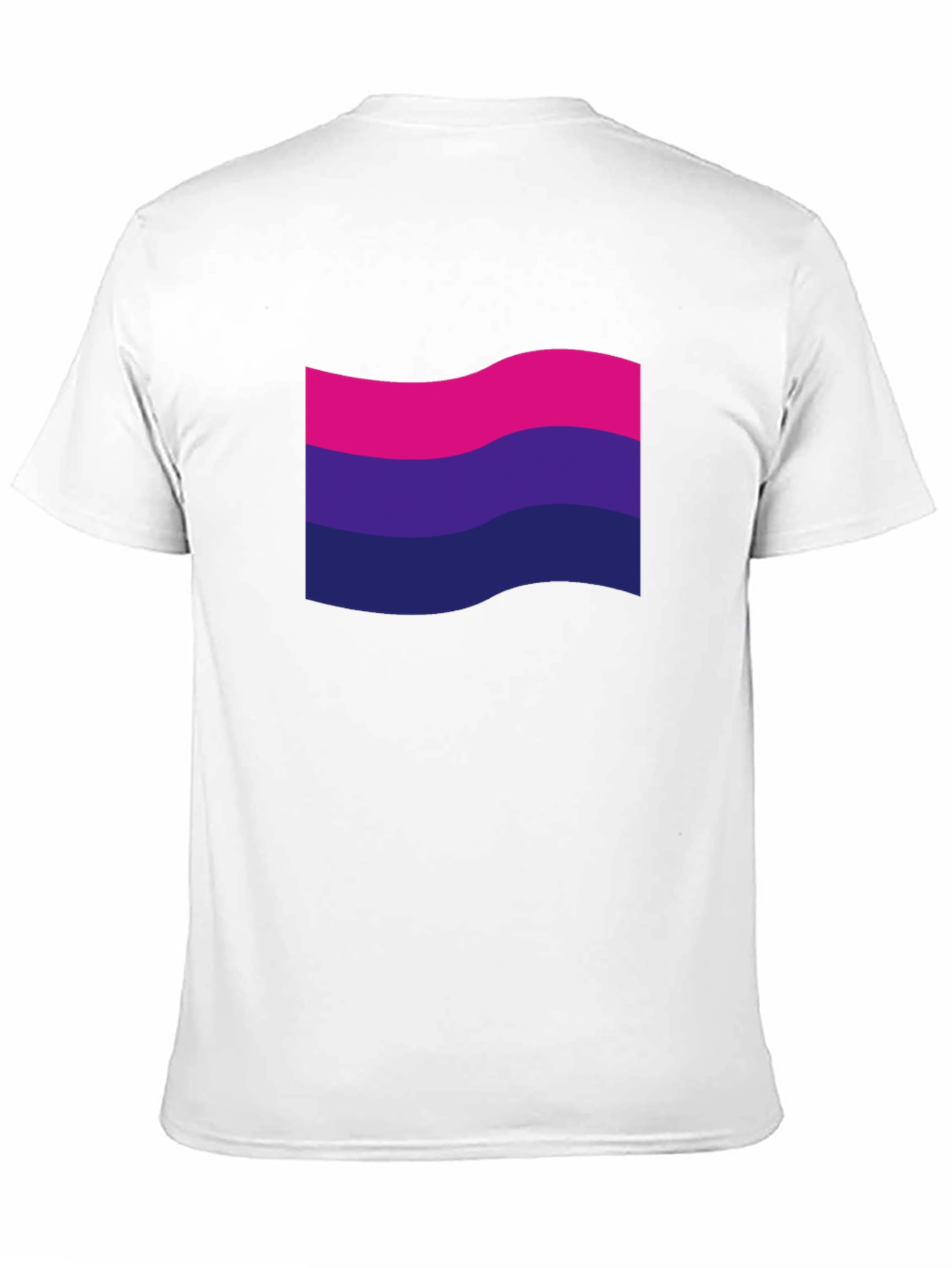 Bisexual Pride Flag T-Shirt - Black LGBTQ+ Tee