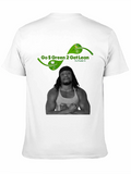 Go Green 2 Get Lean Black Graphic Tee