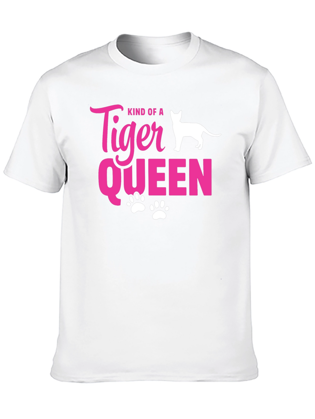 Tiger Queen Cat Lover T-Shirt