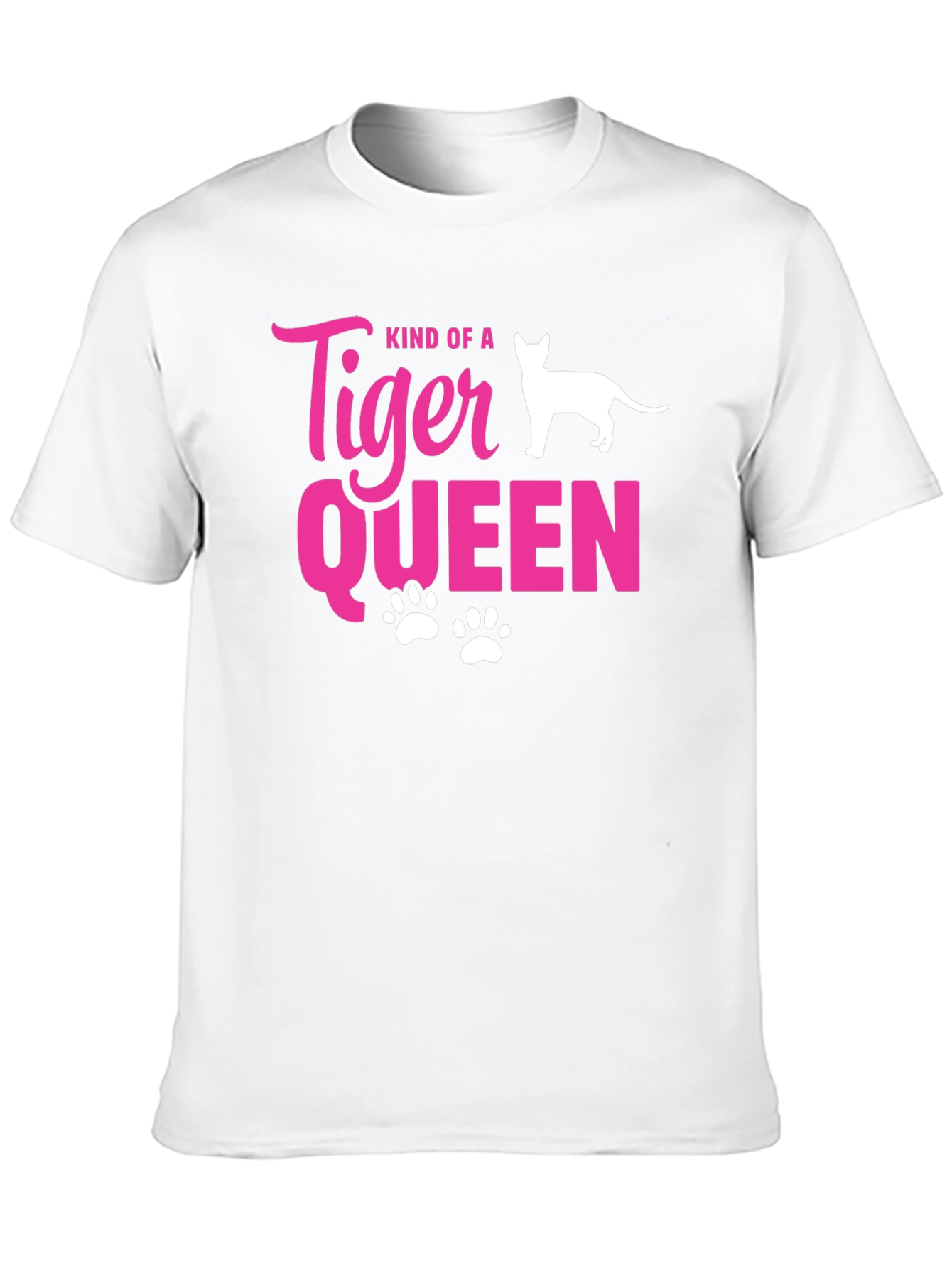 Tiger Queen Cat Lover T-Shirt