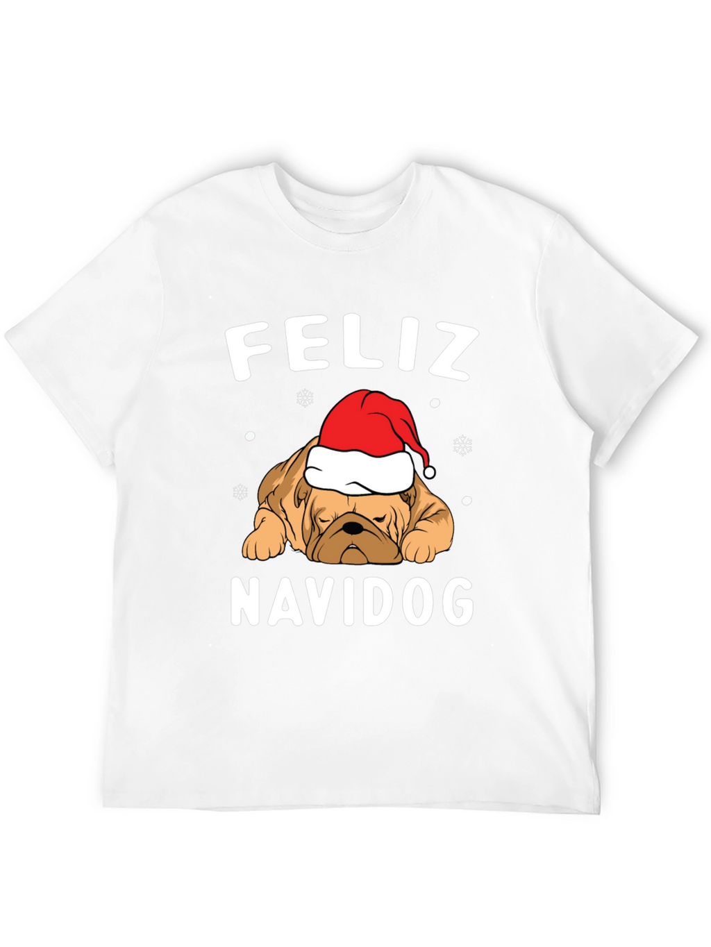 Feliz Navidog T-Shirt - Christmas Dog Tee