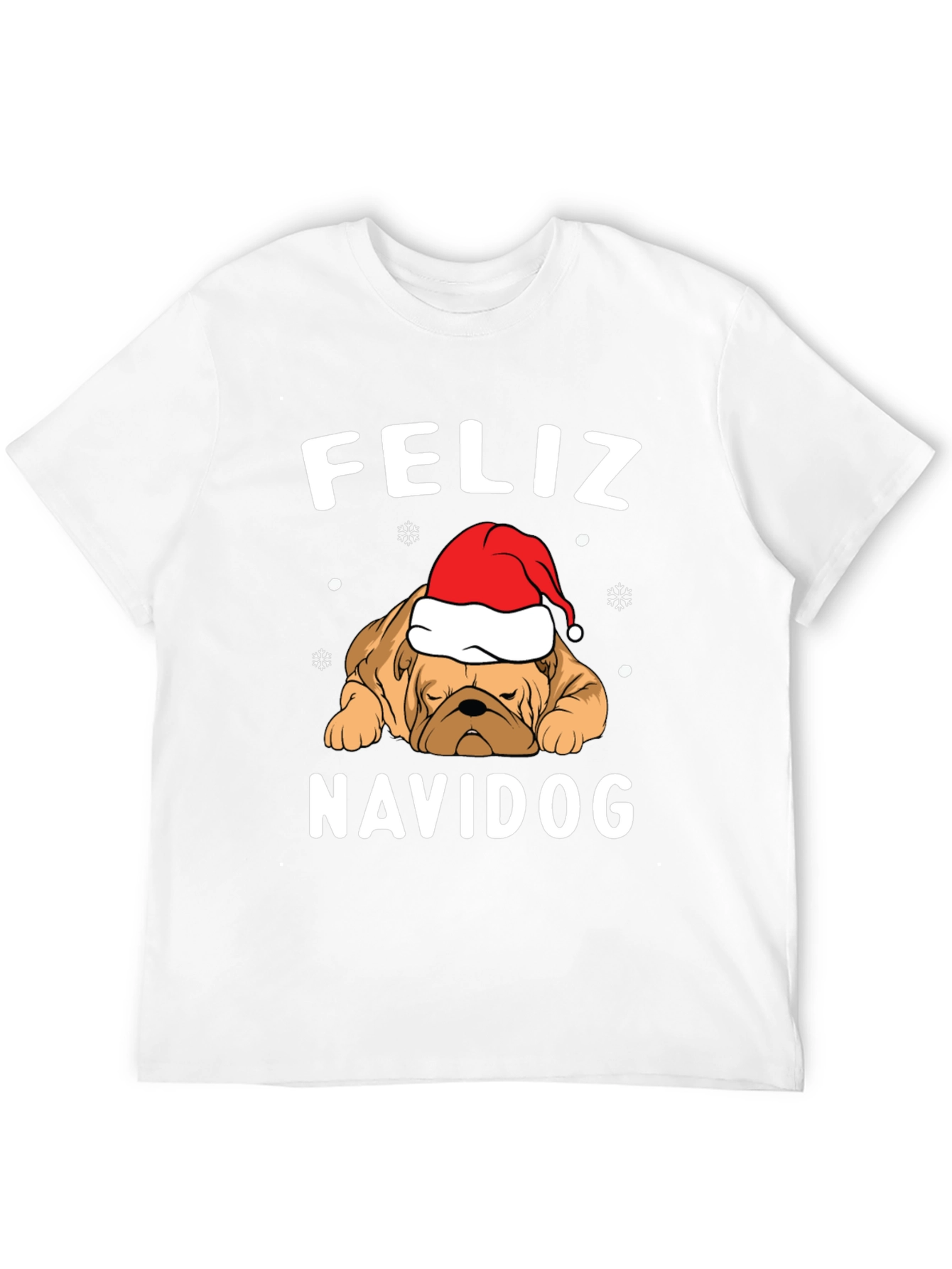 Feliz Navidog T-Shirt - Christmas Dog Tee