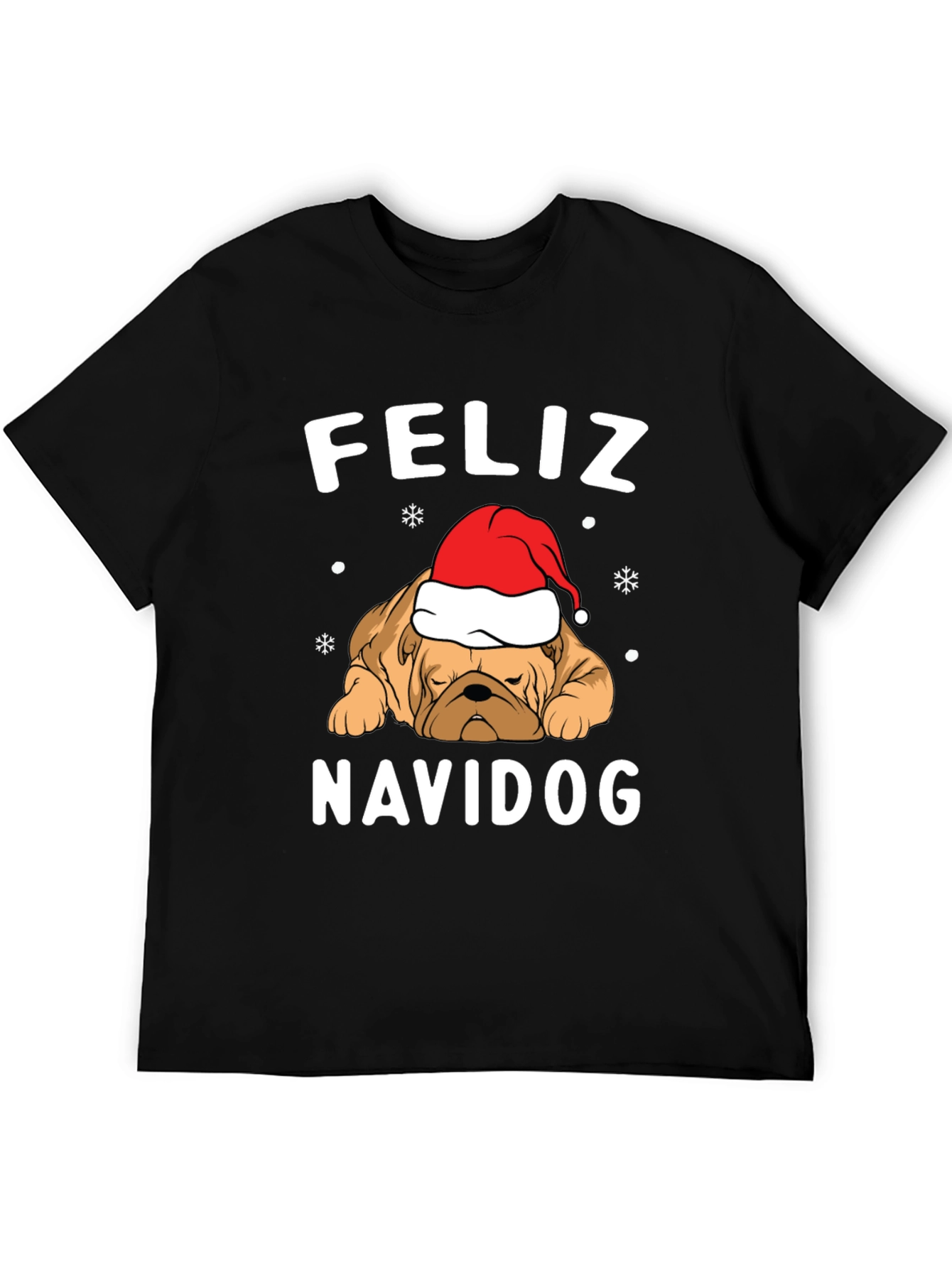 Feliz Navidog T-Shirt - Christmas Dog Tee