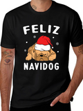 Feliz Navidog T-Shirt - Christmas Dog Tee