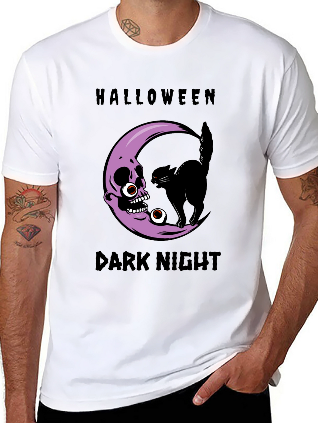 Halloween Dark Night Graphic Tee